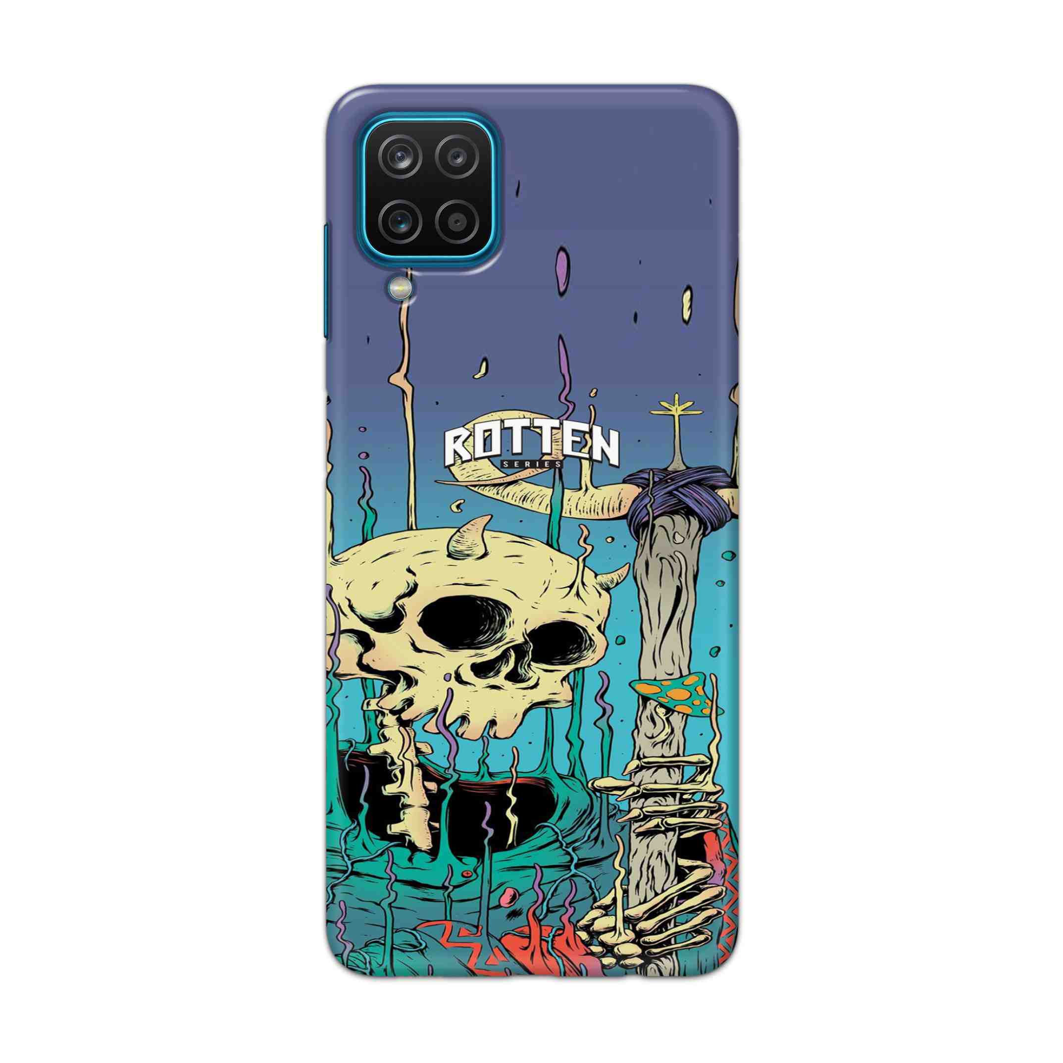 Buy Skull Hard Back Mobile Phone Case Cover For Samsung Galaxy A12 Online