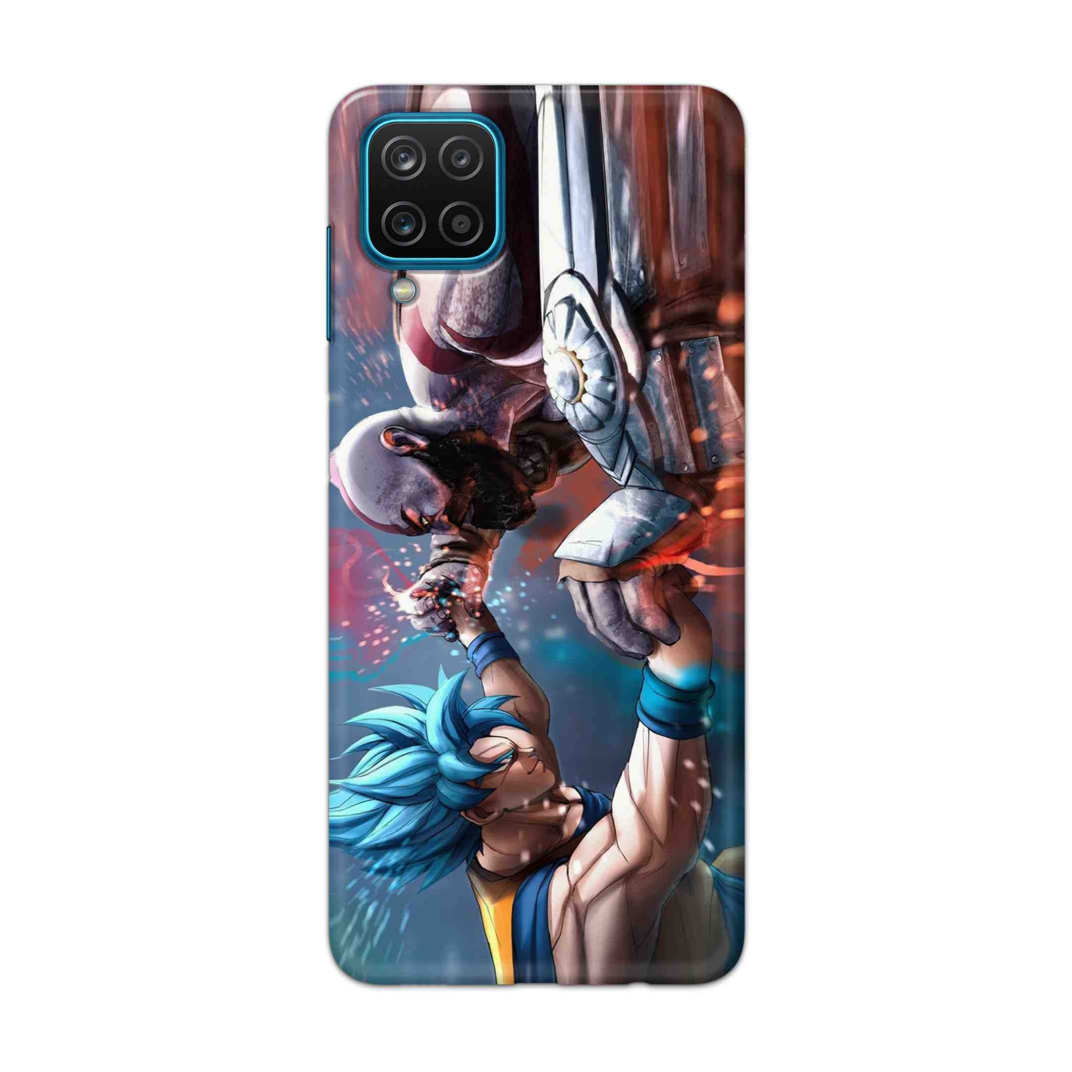 Buy Goku Vs Kratos Hard Back Mobile Phone Case Cover For Samsung Galaxy A12 Online