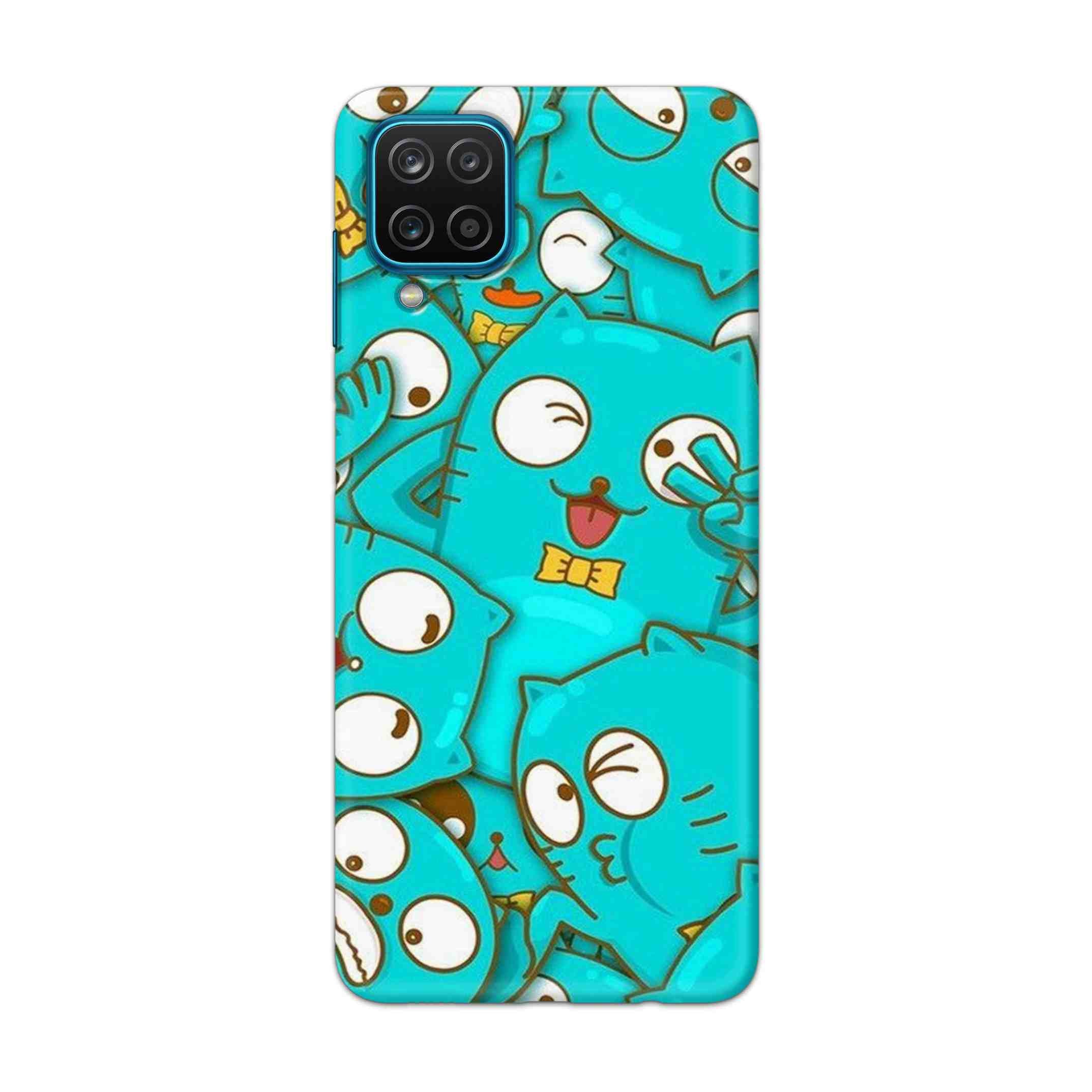 Buy Cat Hard Back Mobile Phone Case Cover For Samsung Galaxy A12 Online