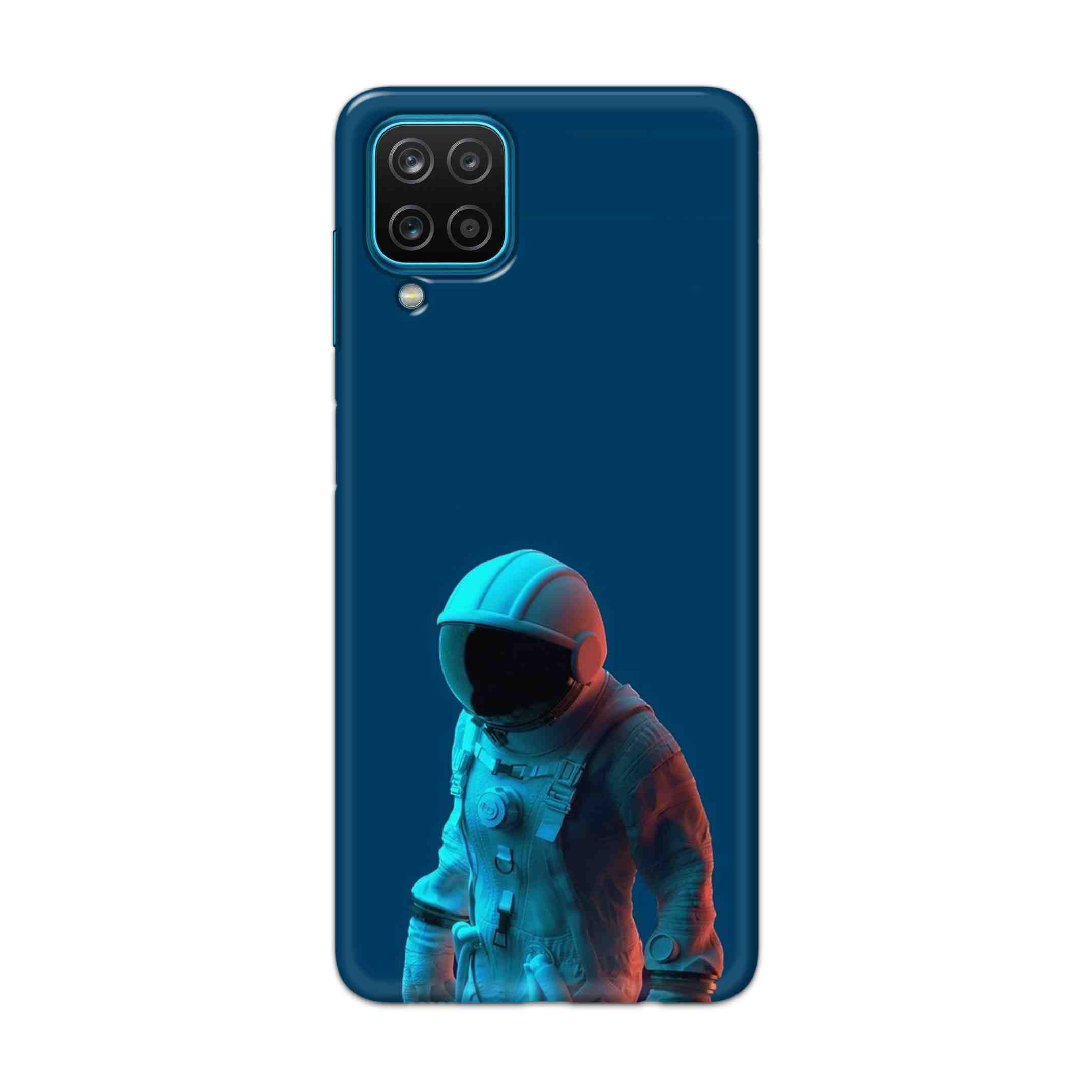 Buy Blue Astronaut Hard Back Mobile Phone Case Cover For Samsung Galaxy A12 Online