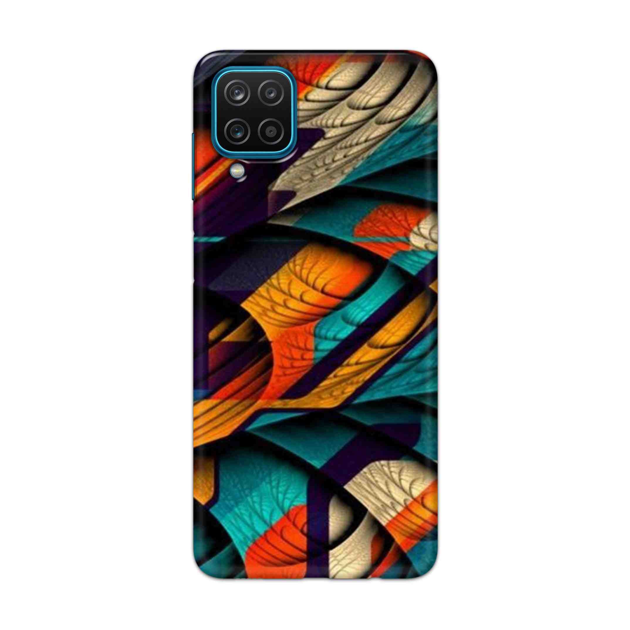 Buy Colour Abstract Hard Back Mobile Phone Case Cover For Samsung Galaxy A12 Online