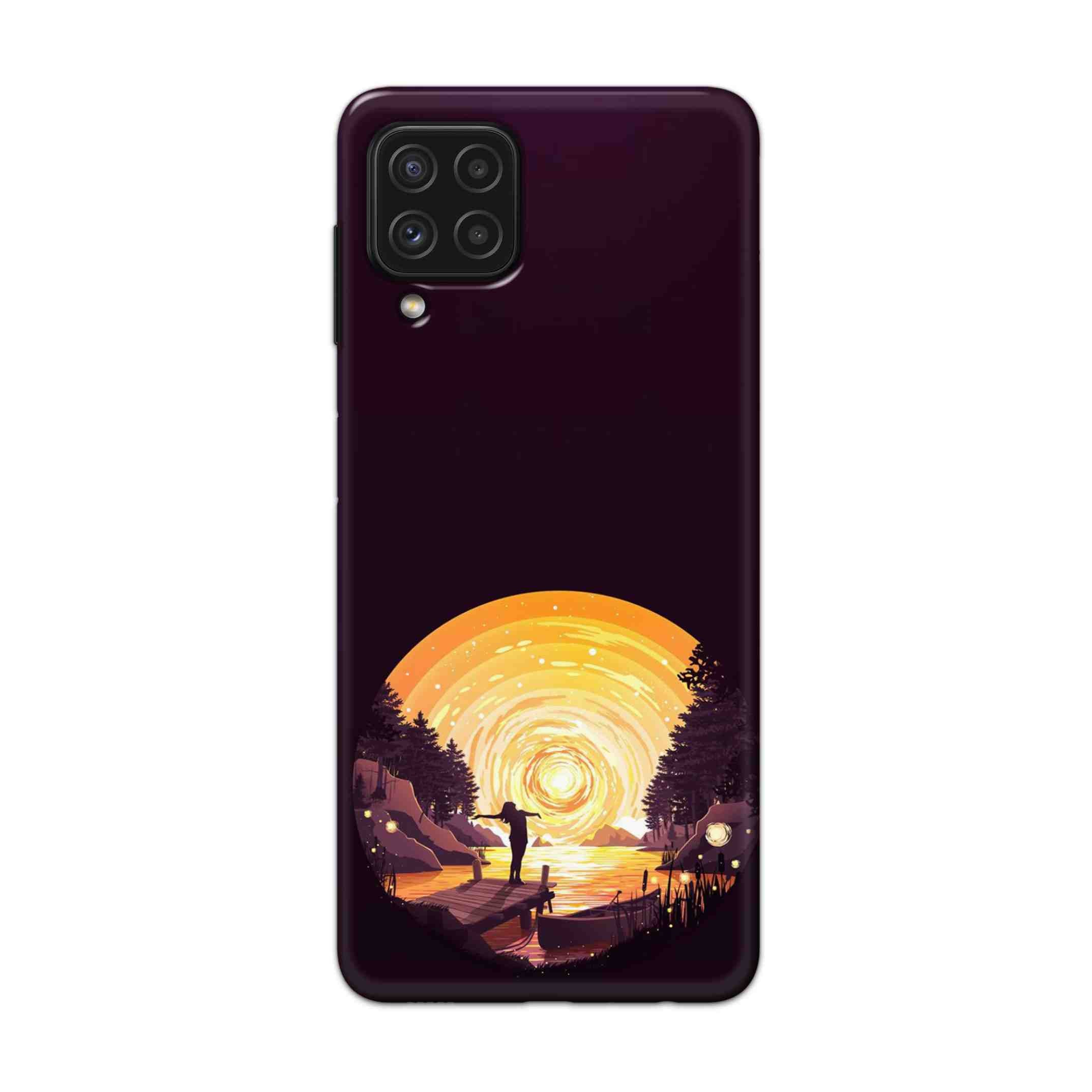 Buy Night Sunrise Hard Back Mobile Phone Case Cover For Samsung Galaxy A22 Online