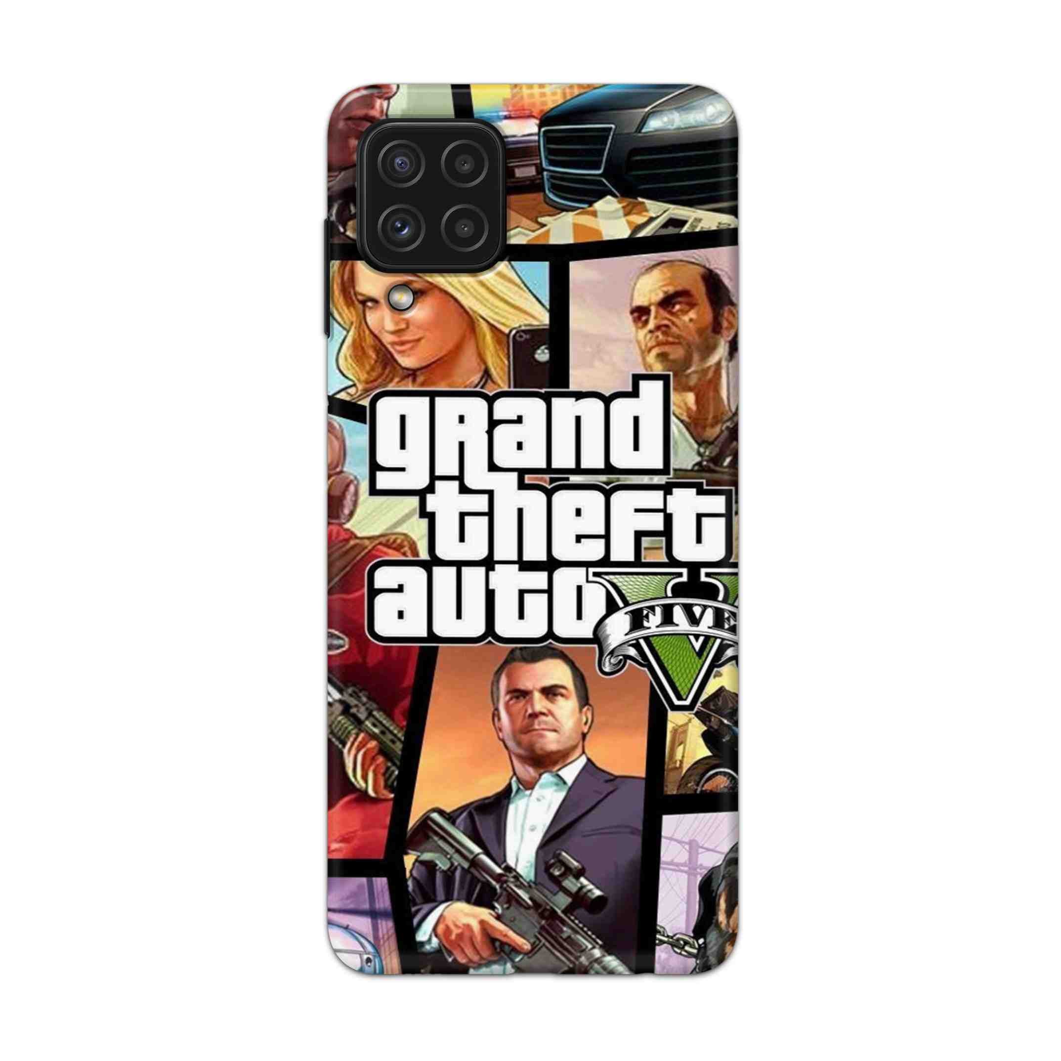 Buy Grand Theft Auto 5 Hard Back Mobile Phone Case Cover For Samsung Galaxy A22 Online