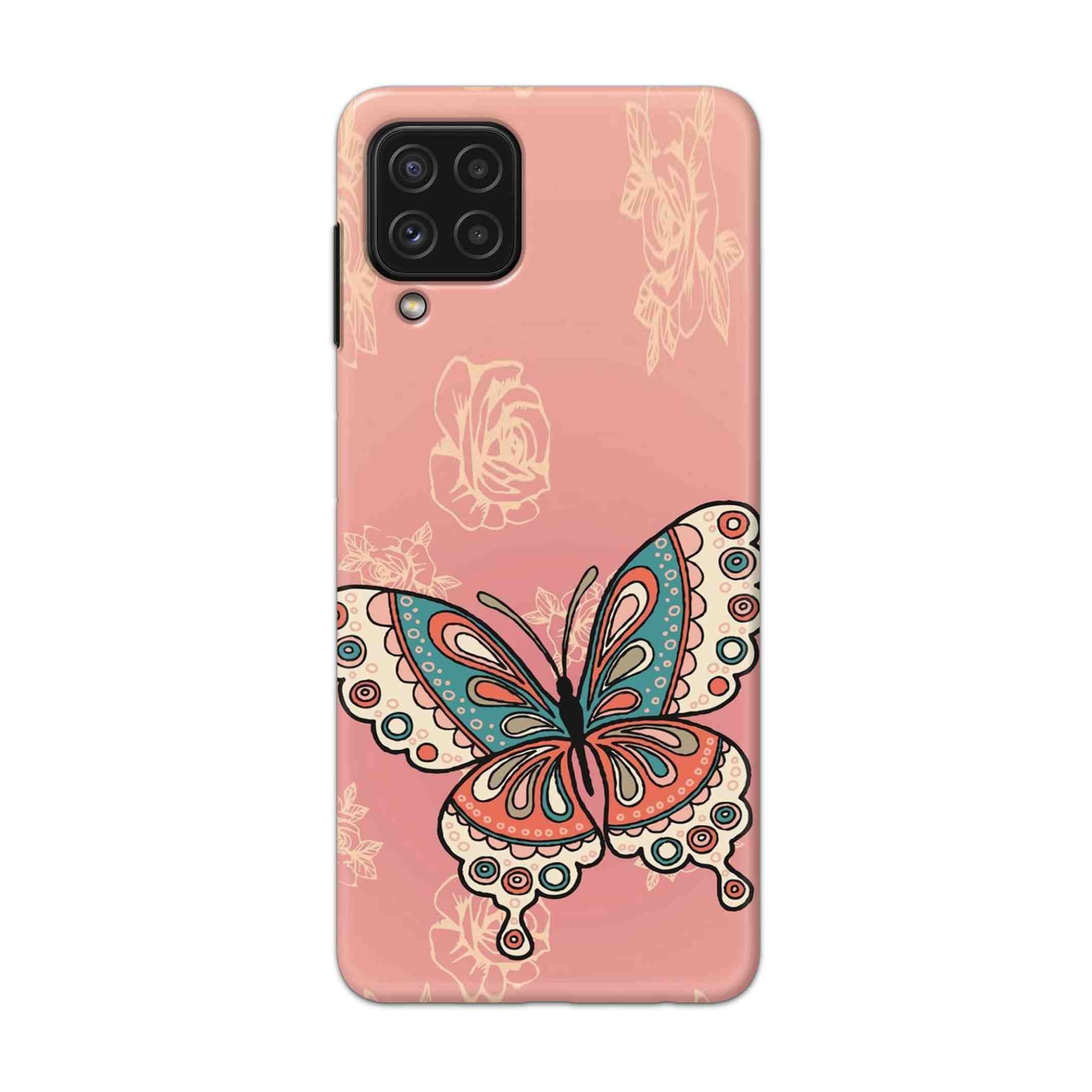 Buy Butterfly Hard Back Mobile Phone Case Cover For Samsung Galaxy A22 Online