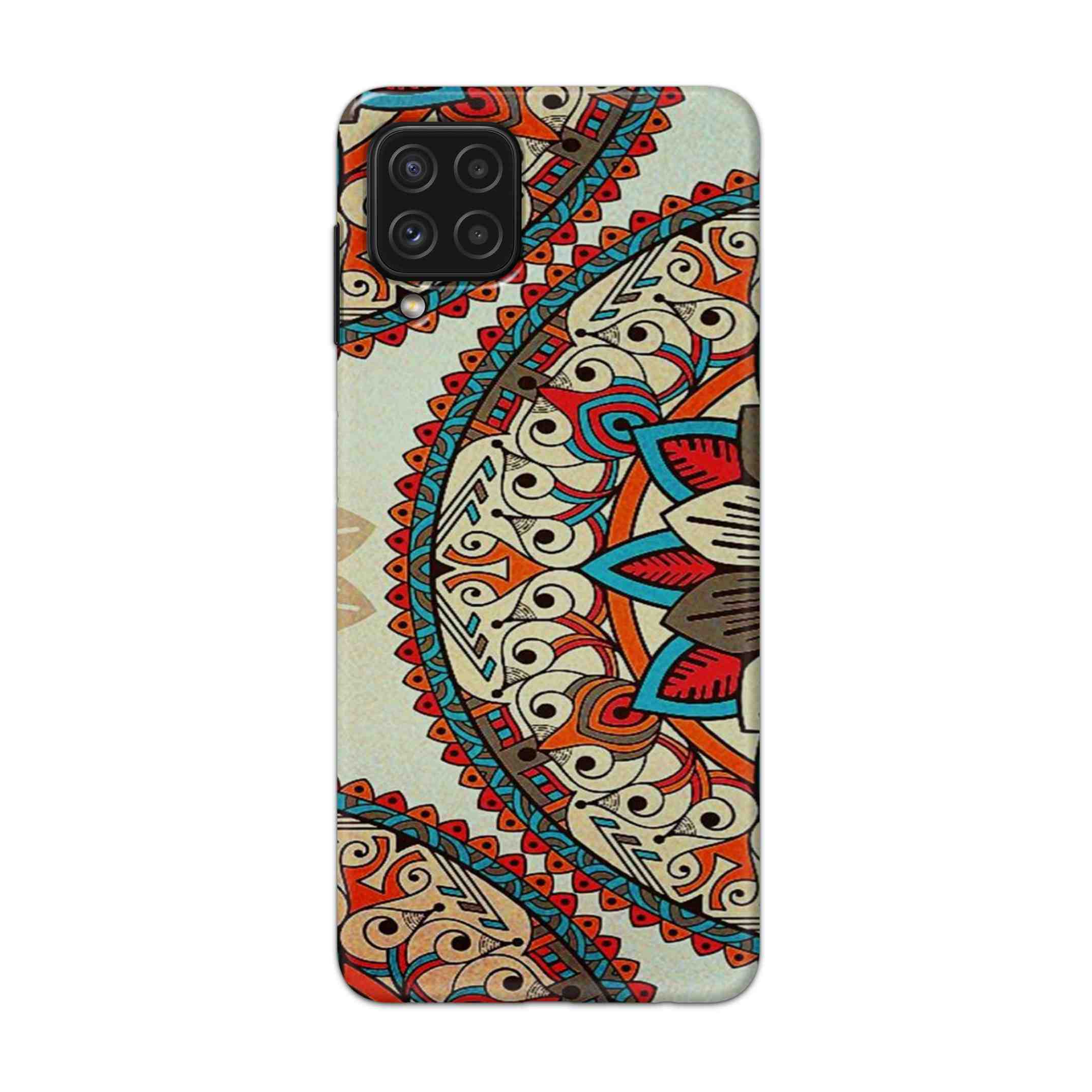 Buy Aztec Mandalas Hard Back Mobile Phone Case Cover For Samsung Galaxy A22 Online