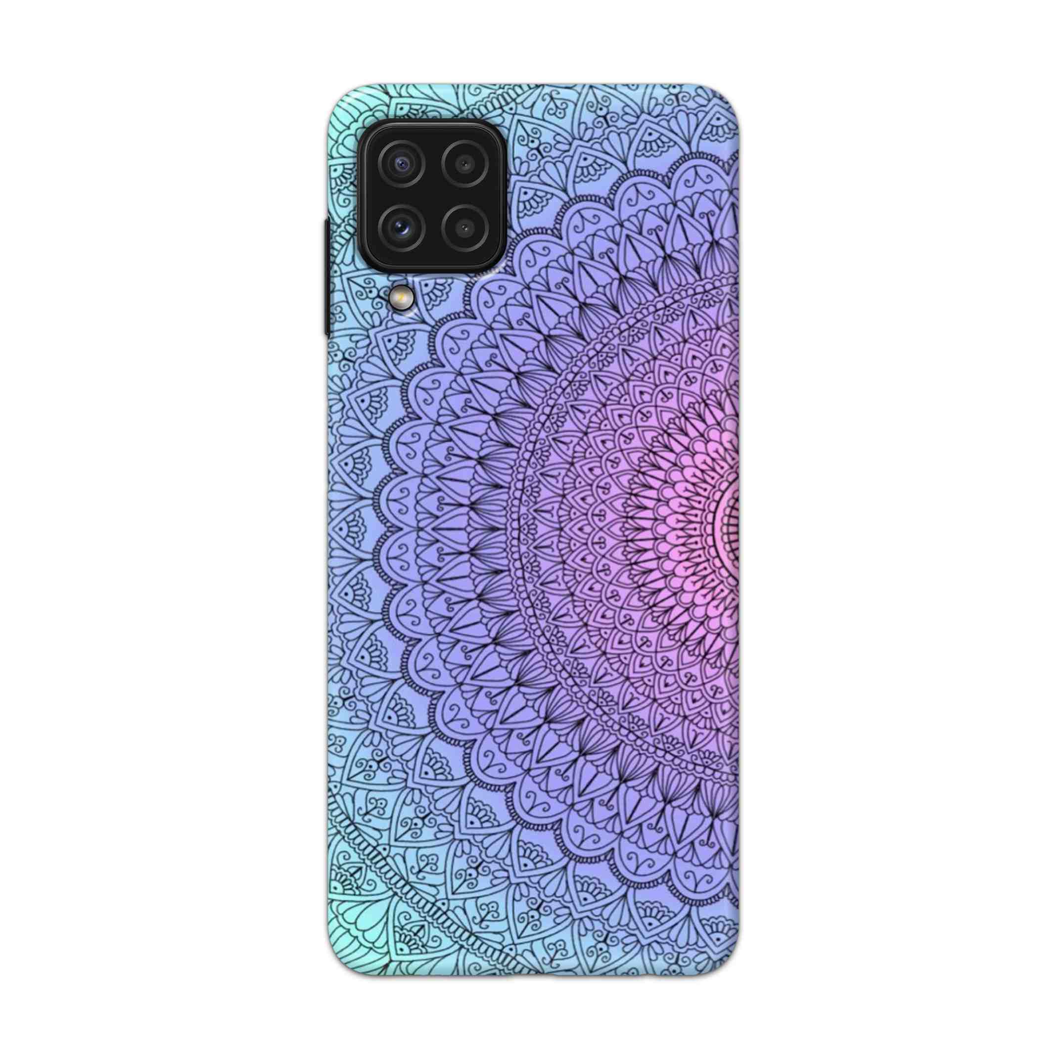 Buy Colourful Mandala Hard Back Mobile Phone Case Cover For Samsung Galaxy A22 Online