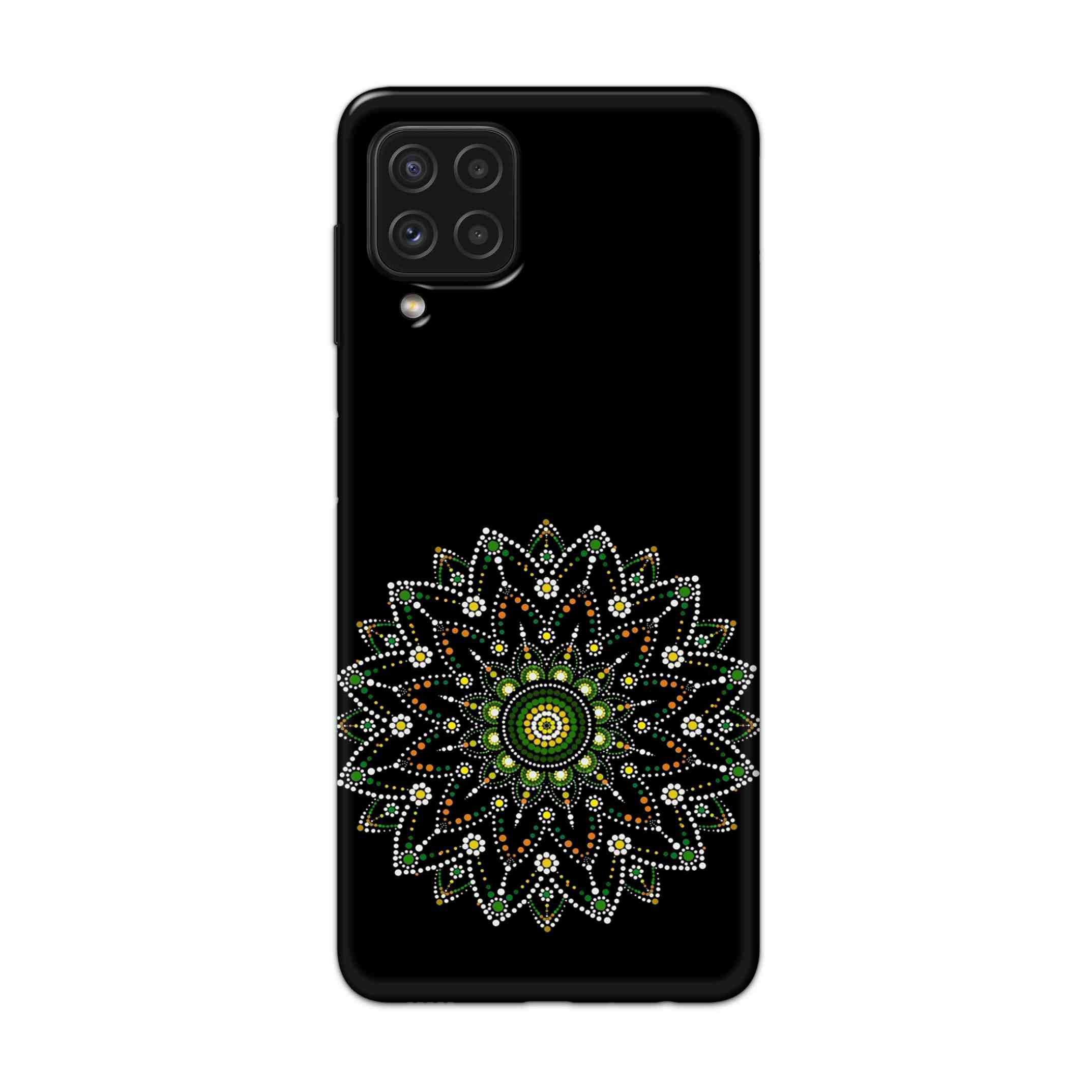 Buy Moon Mandala Hard Back Mobile Phone Case Cover For Samsung Galaxy A22 Online