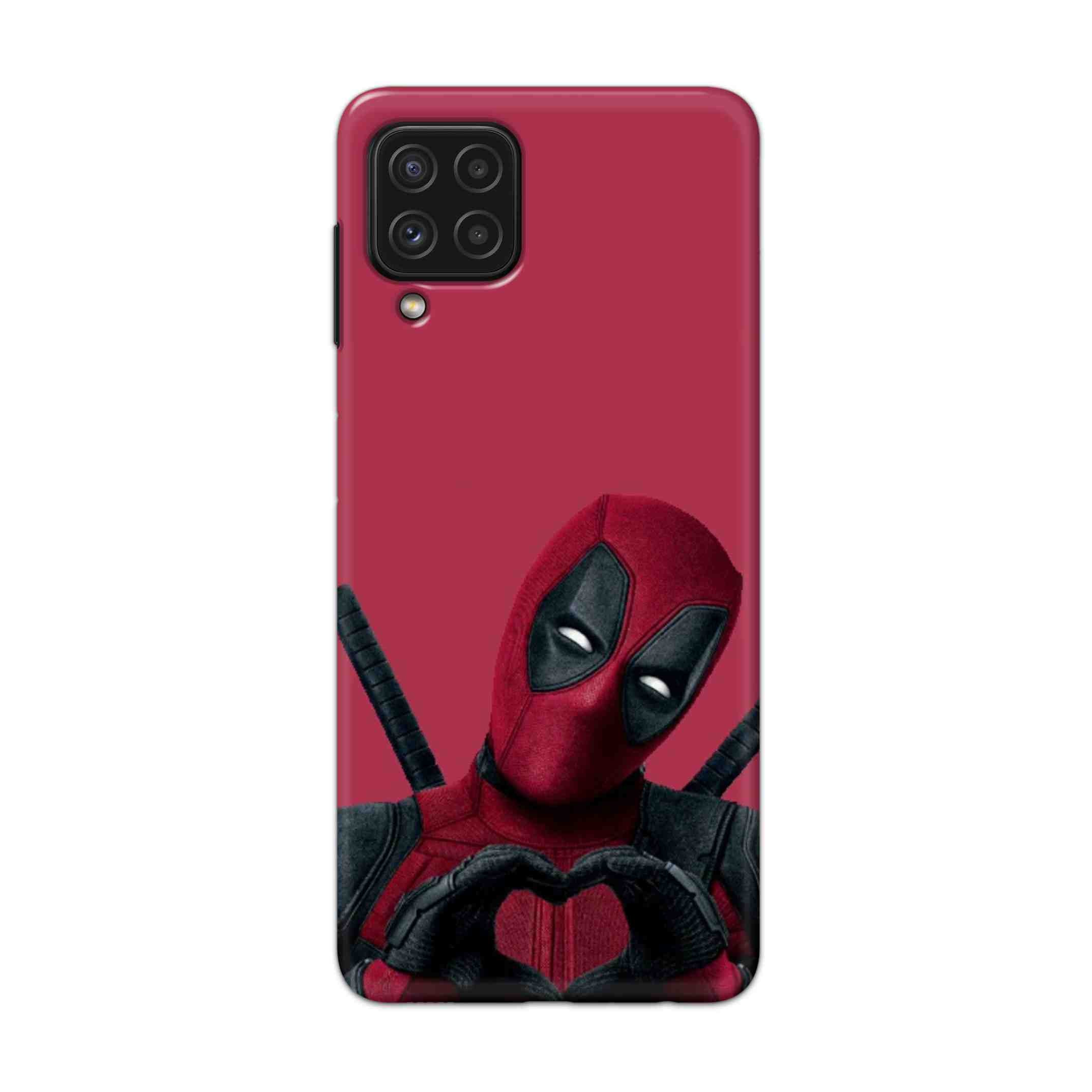 Buy Deadpool Heart Hard Back Mobile Phone Case Cover For Samsung Galaxy A22 Online