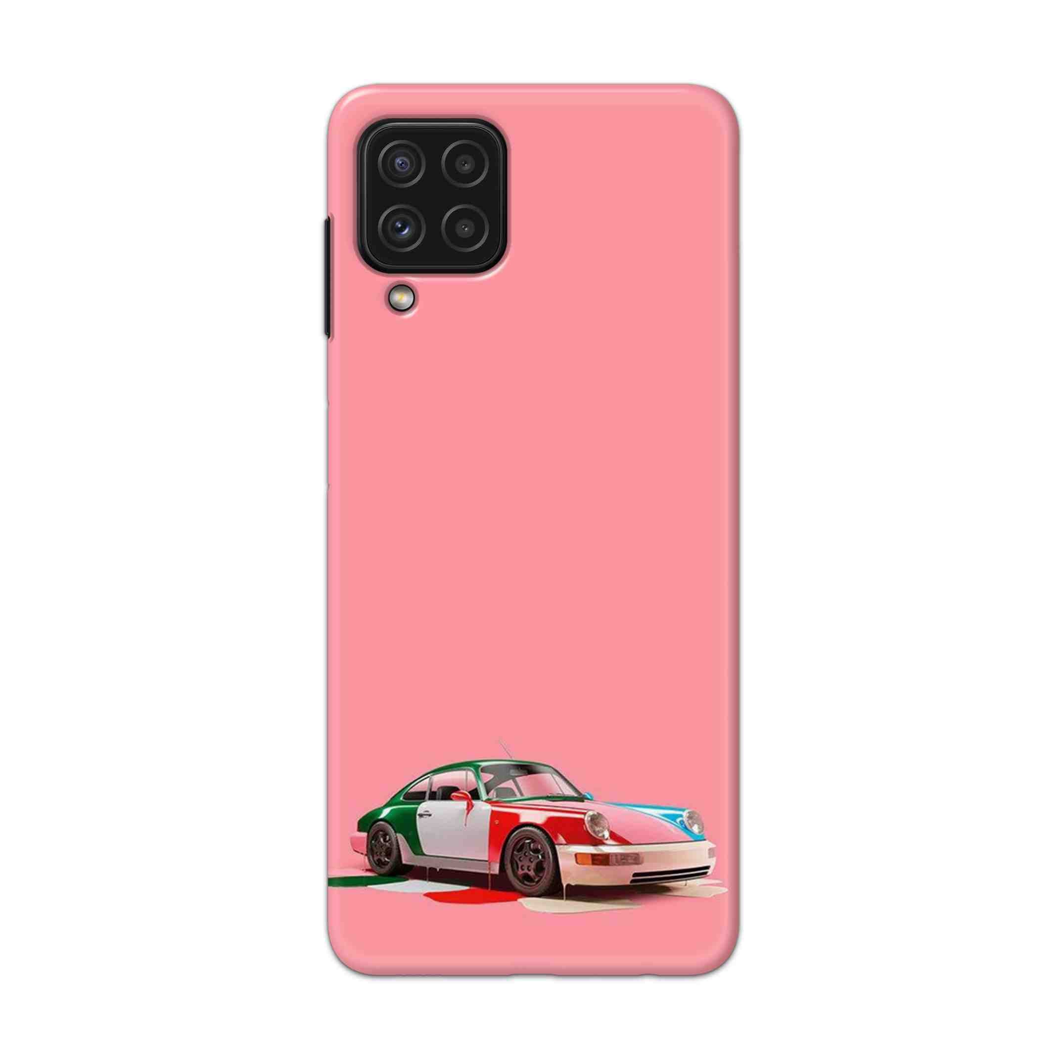 Buy Pink Porche Hard Back Mobile Phone Case Cover For Samsung Galaxy A22 Online