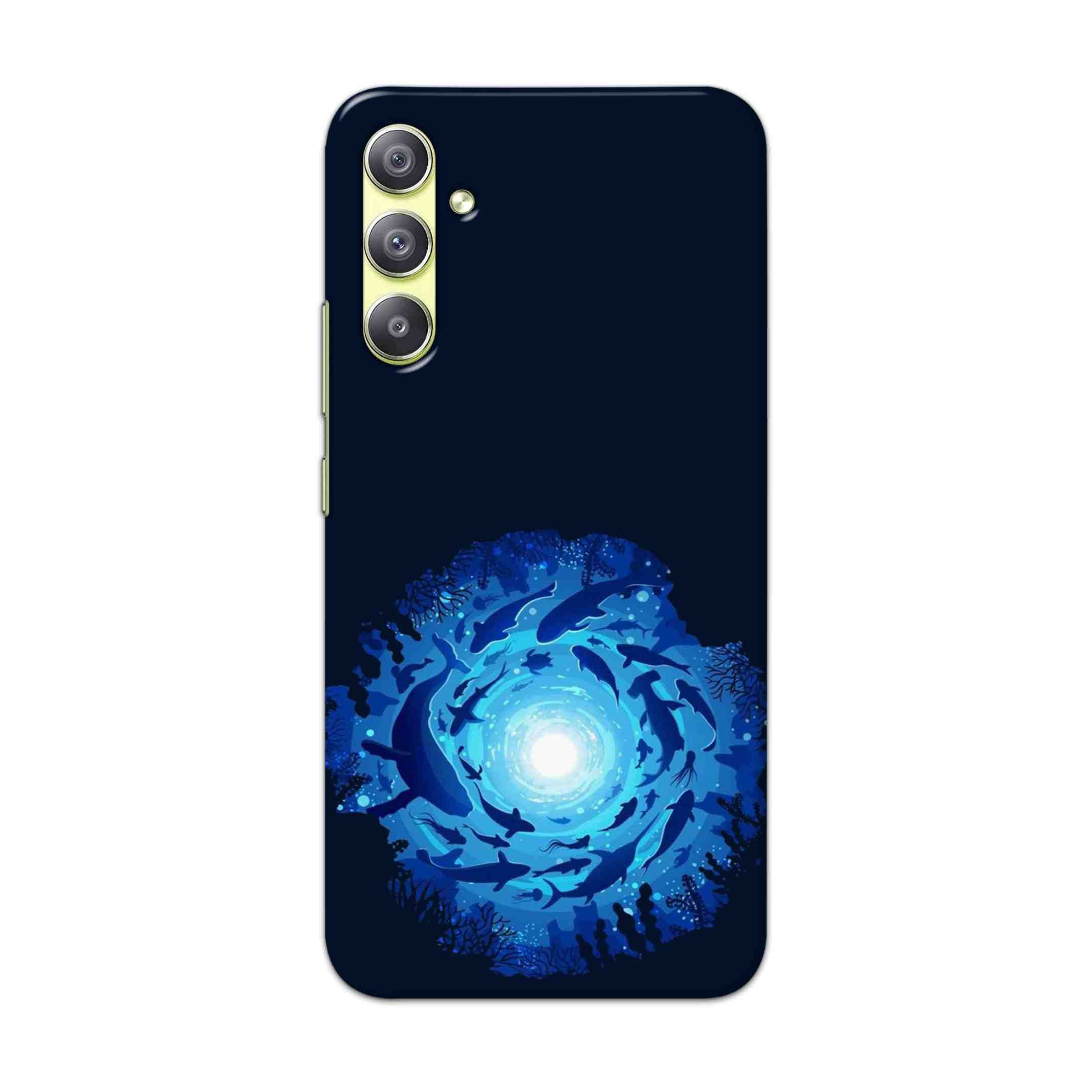 Buy Blue Whale Hard Back Mobile Phone Case Cover For Samsung Galaxy A34 5G Online