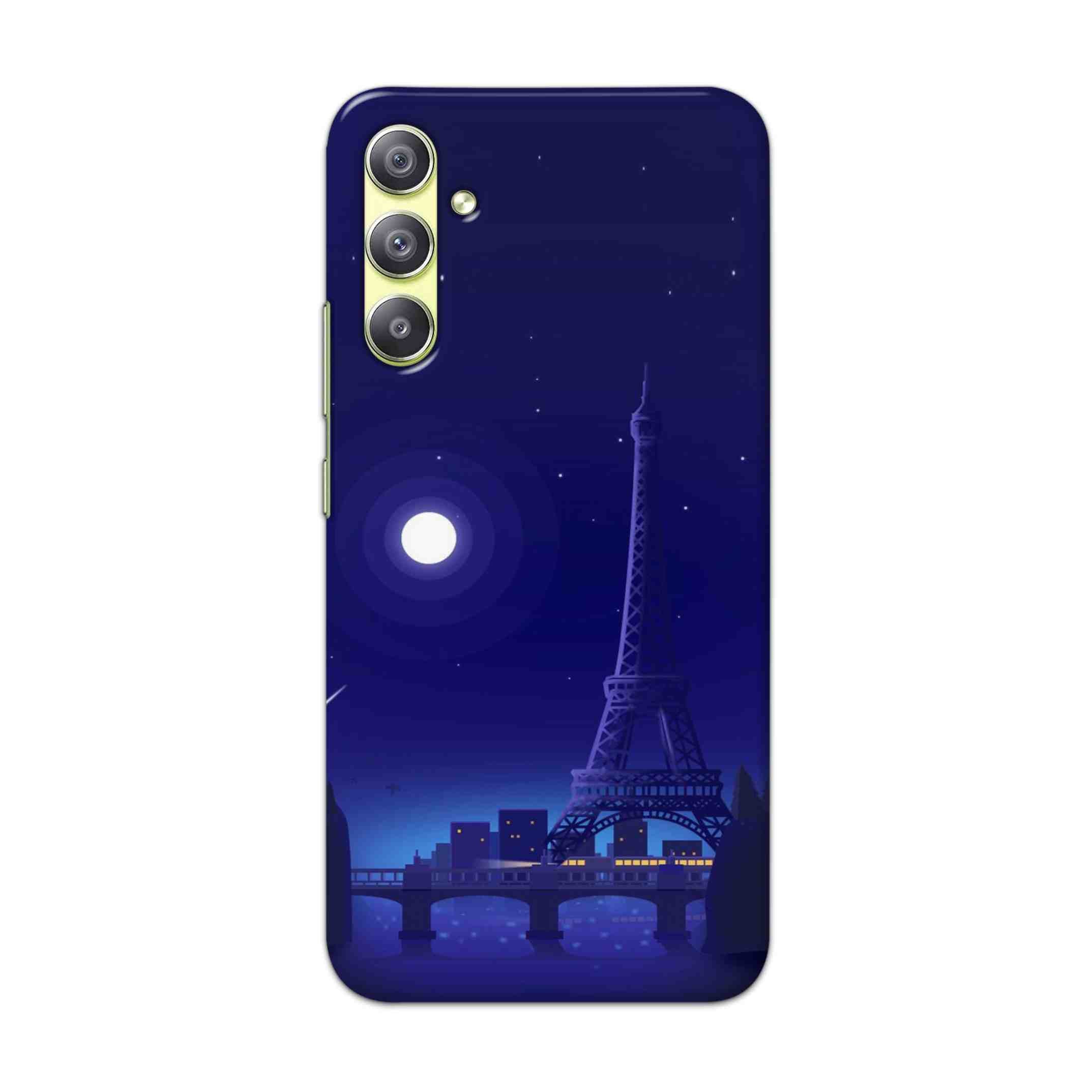 Buy Night Eiffel Tower Hard Back Mobile Phone Case Cover For Samsung Galaxy A34 5G Online