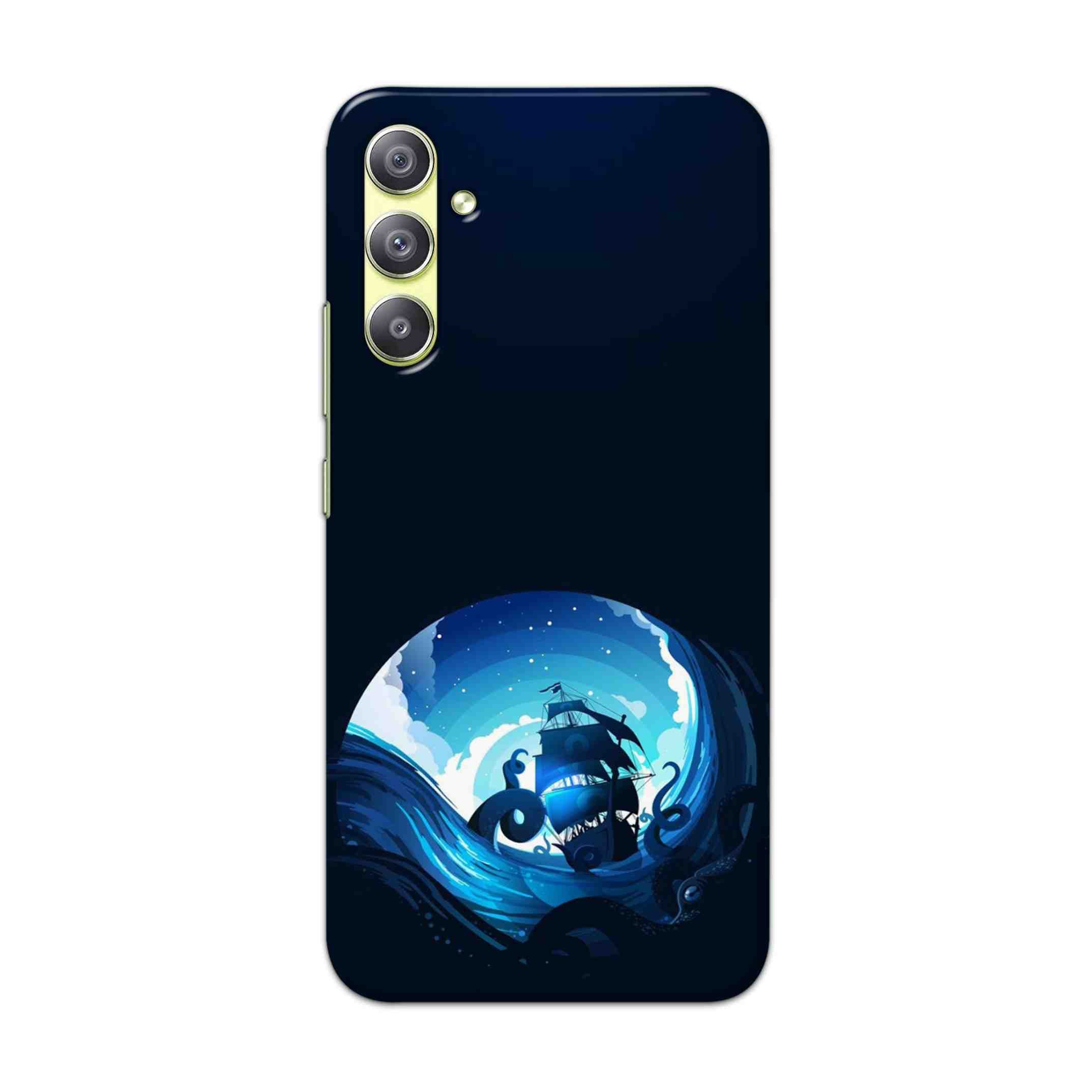 Buy Blue Sea Ship Hard Back Mobile Phone Case Cover For Samsung Galaxy A34 5G Online