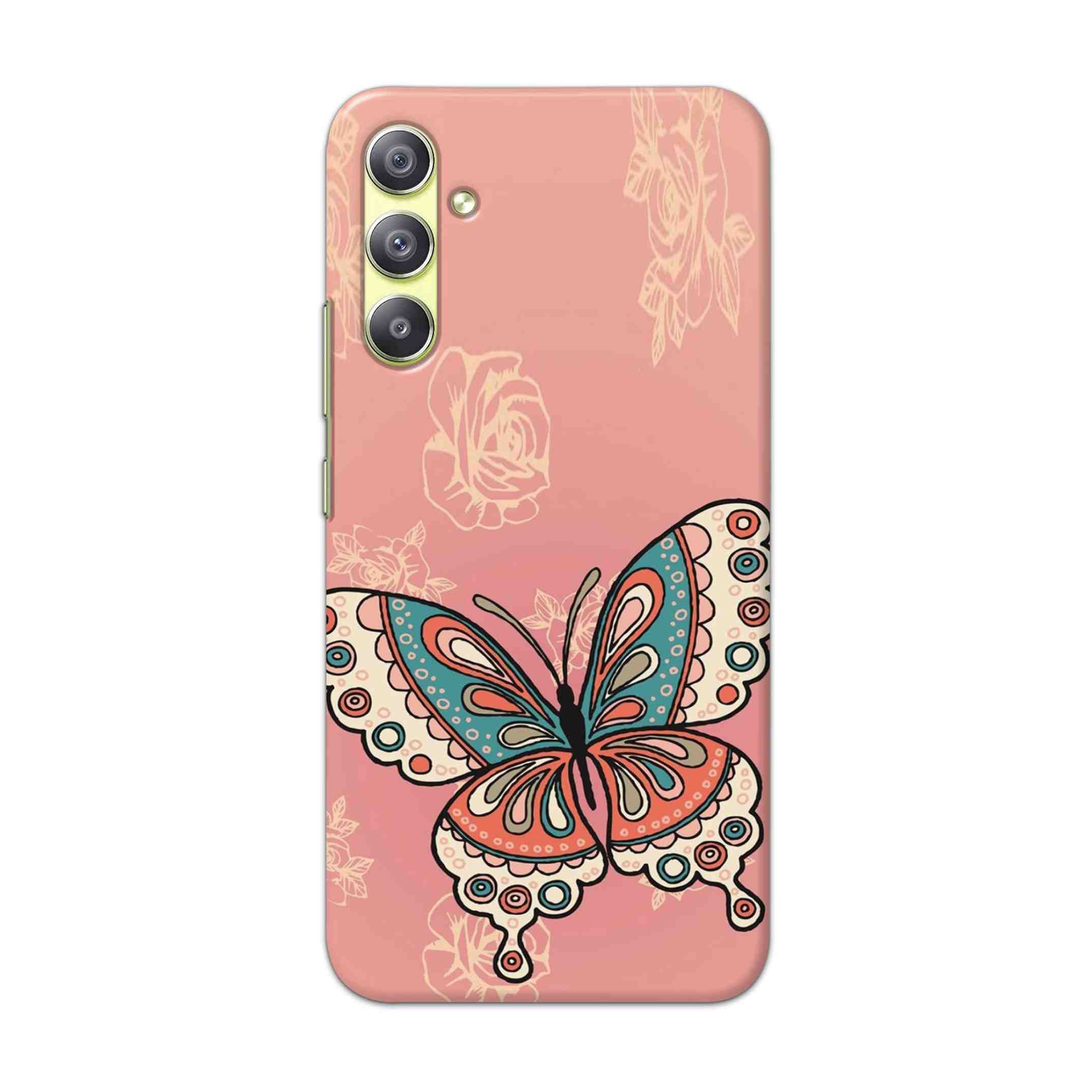 Buy Butterfly Hard Back Mobile Phone Case Cover For Samsung Galaxy A34 5G Online