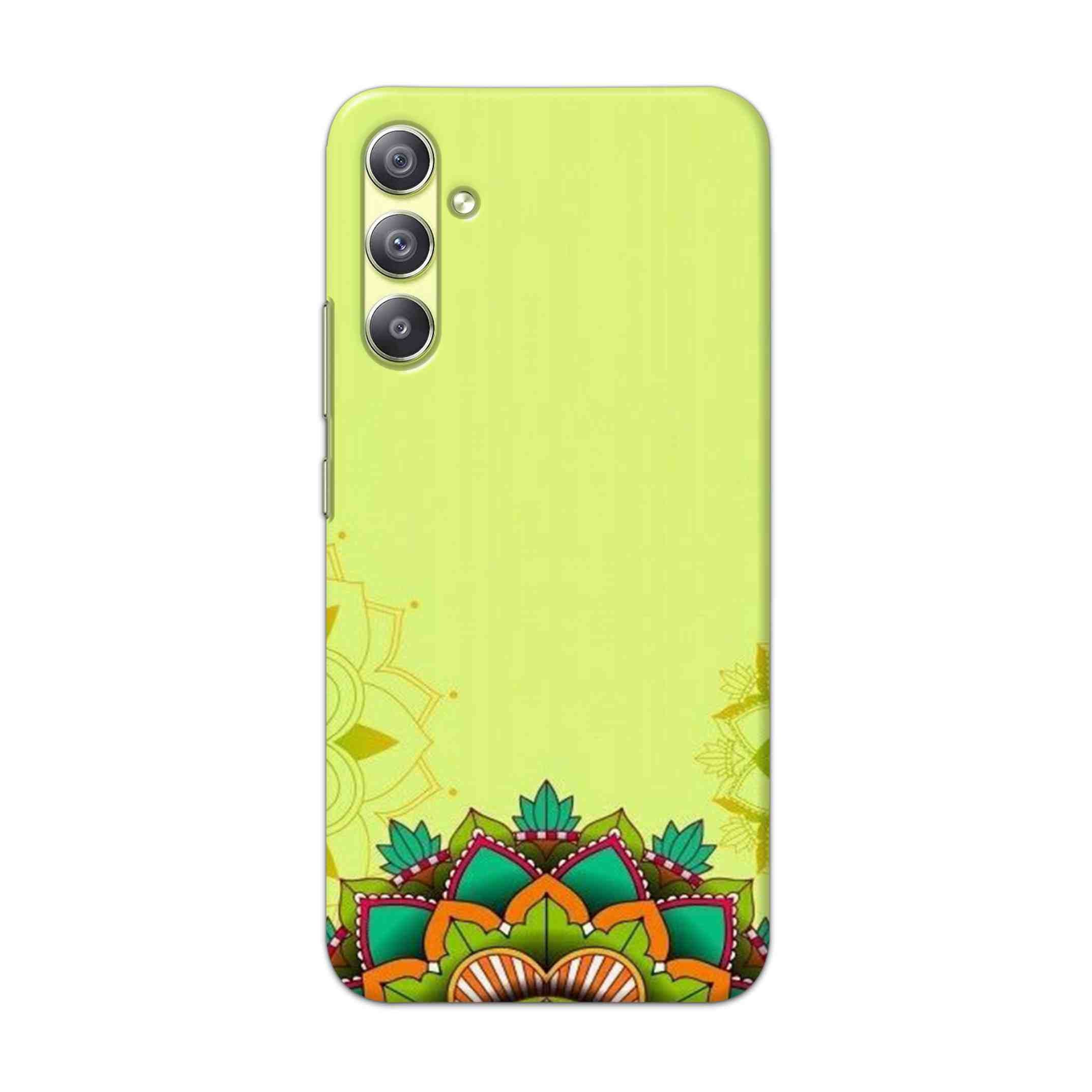 Buy Flower Mandala Hard Back Mobile Phone Case Cover For Samsung Galaxy A34 5G Online