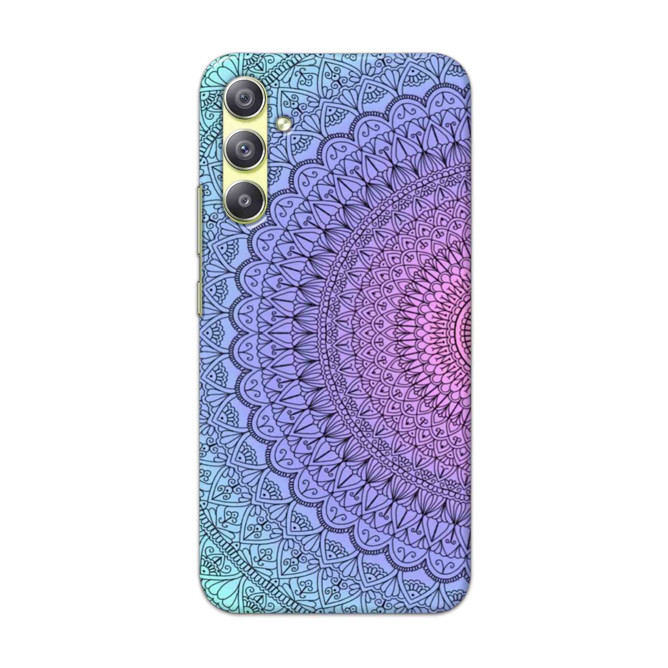 Buy Colourful Mandala Hard Back Mobile Phone Case Cover For Samsung Galaxy A34 5G Online