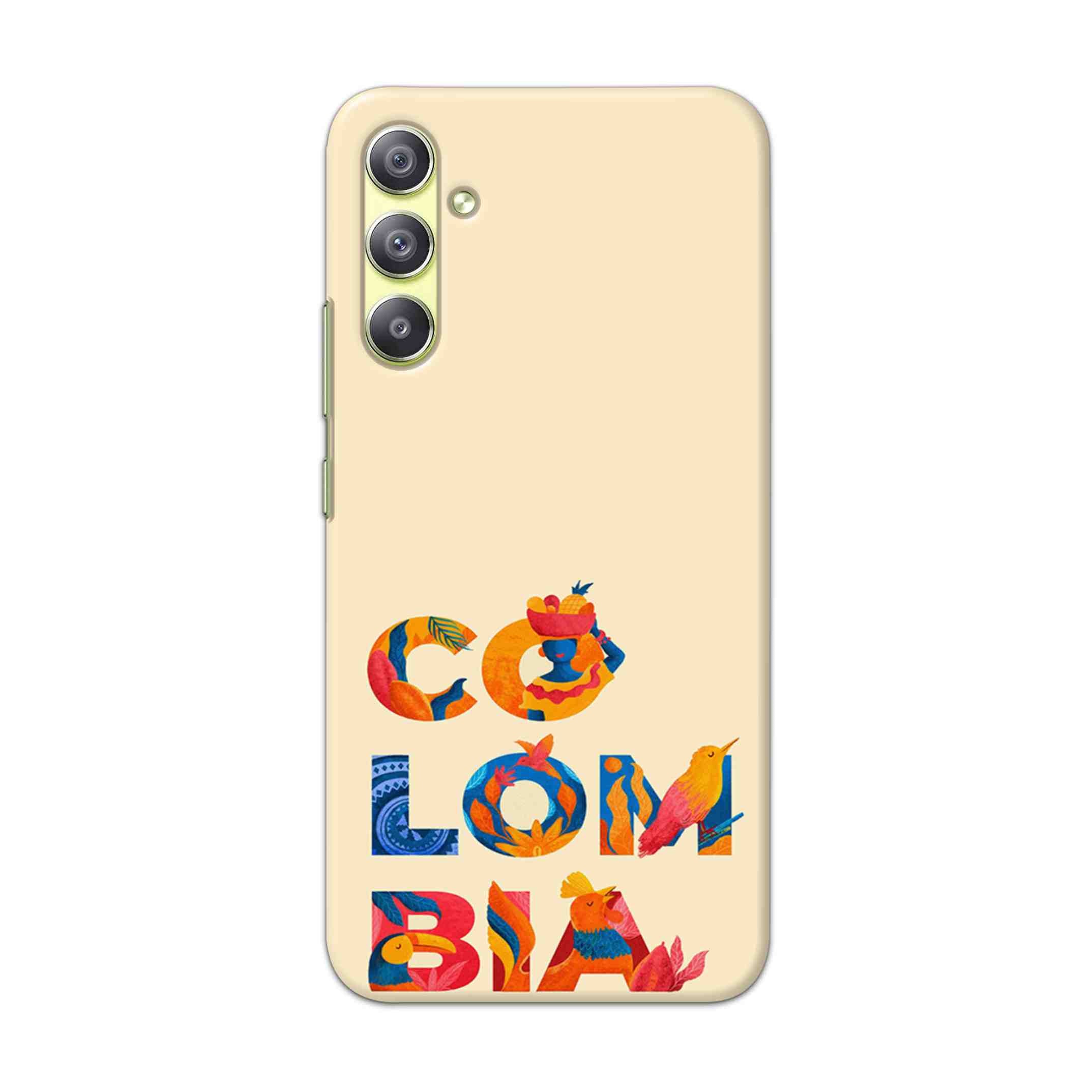 Buy Colombia Hard Back Mobile Phone Case Cover For Samsung Galaxy A34 5G Online