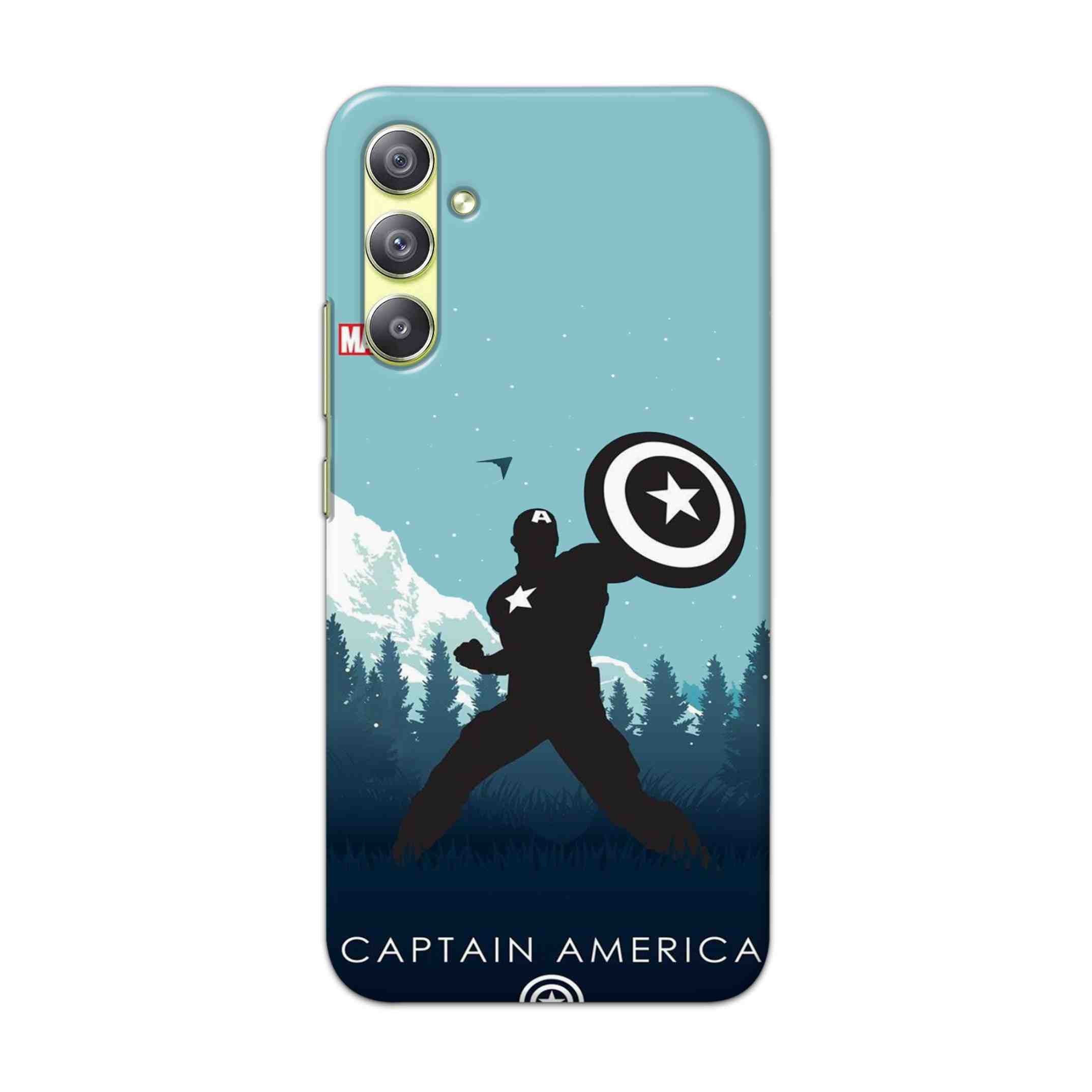 Buy Captain America Hard Back Mobile Phone Case Cover For Samsung Galaxy A34 5G Online