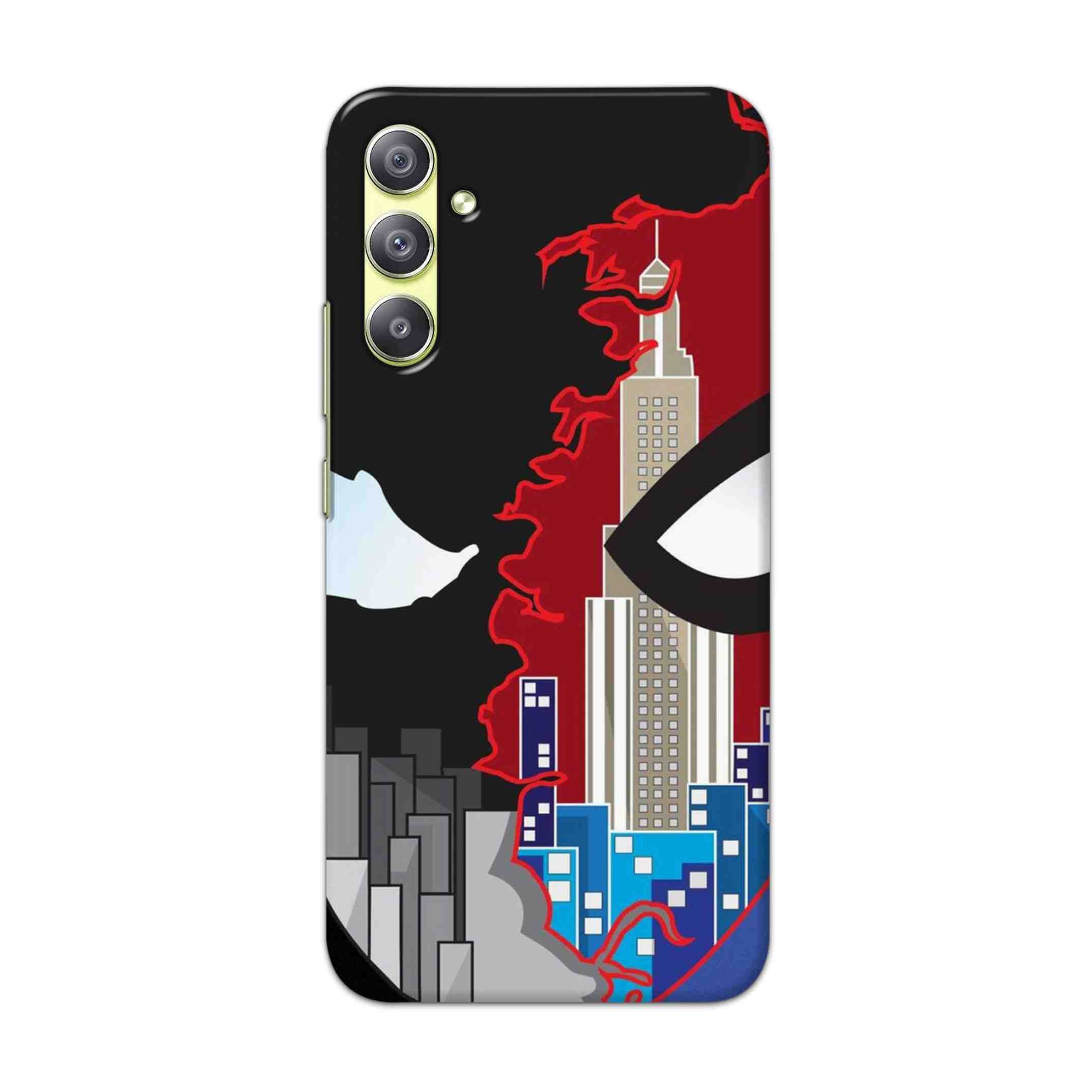 Buy Red And Black Spiderman Hard Back Mobile Phone Case Cover For Samsung Galaxy A34 5G Online