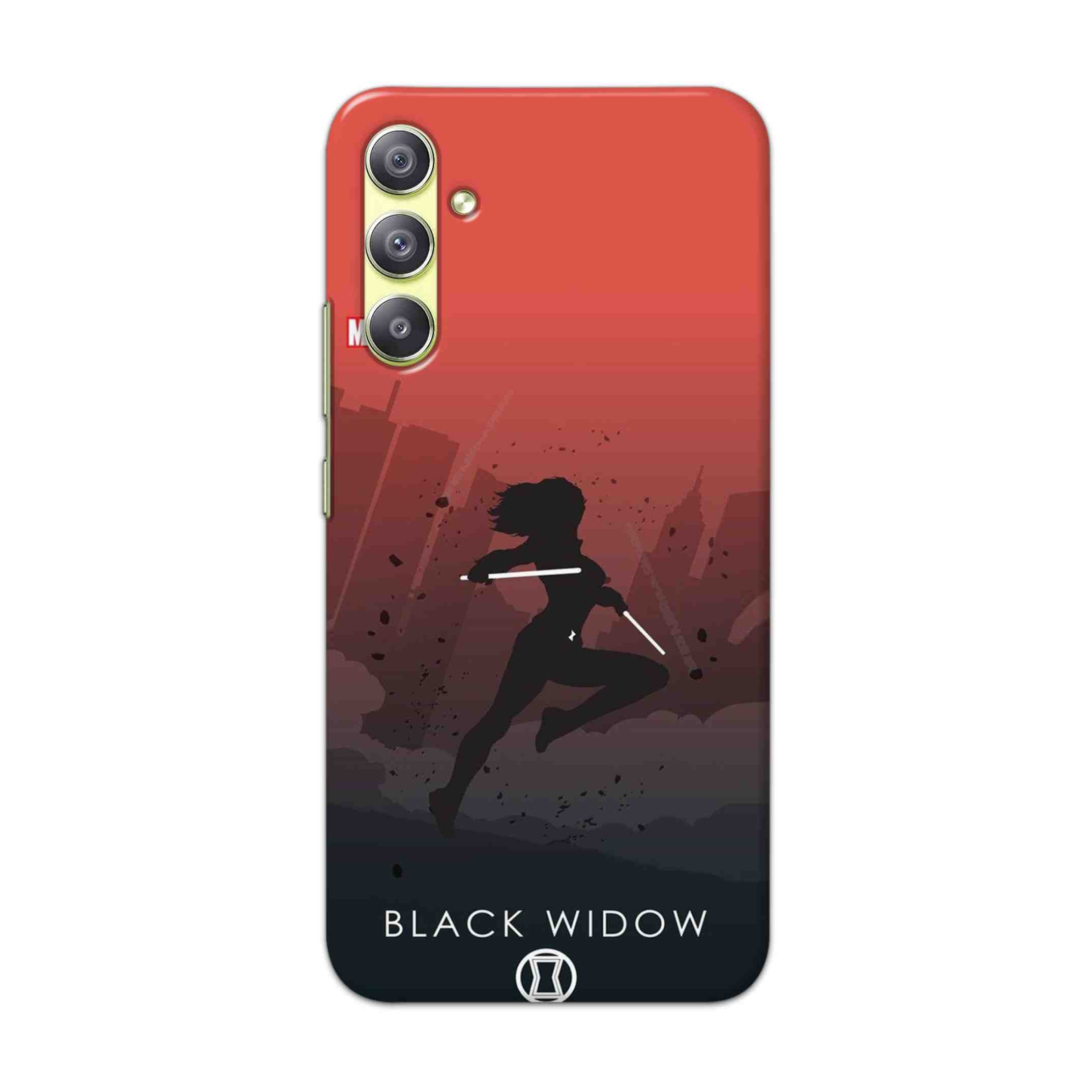 Buy Black Widow Hard Back Mobile Phone Case Cover For Samsung Galaxy A34 5G Online