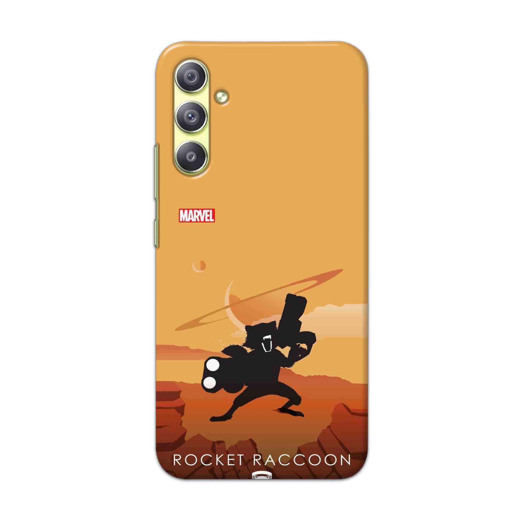 Buy Rocket Raccoon Hard Back Mobile Phone Case Cover For Samsung Galaxy A34 5G Online