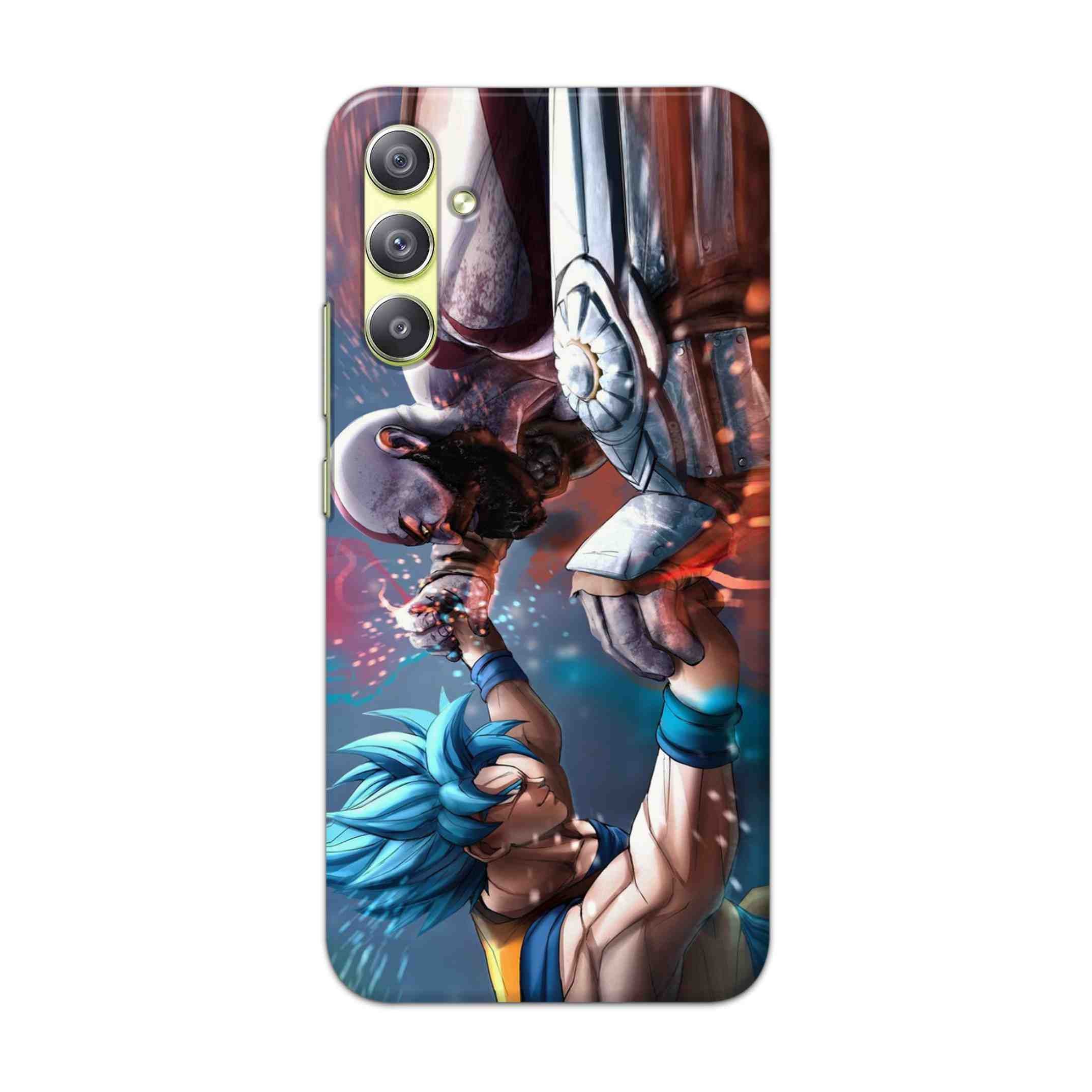 Buy Goku Vs Kratos Hard Back Mobile Phone Case Cover For Samsung Galaxy A34 5G Online