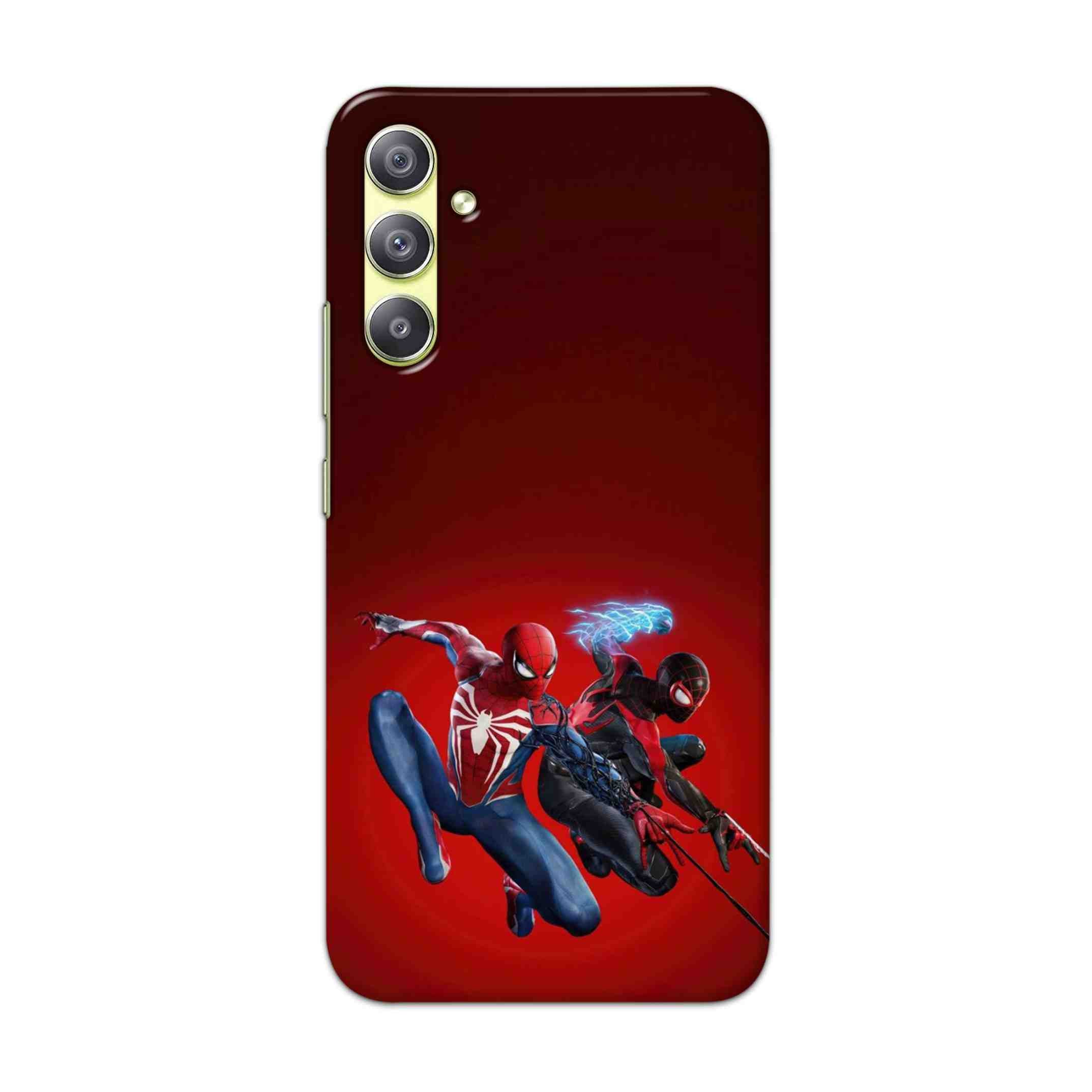 Buy Spiderman And Miles Morales Hard Back Mobile Phone Case Cover For Samsung Galaxy A34 5G Online