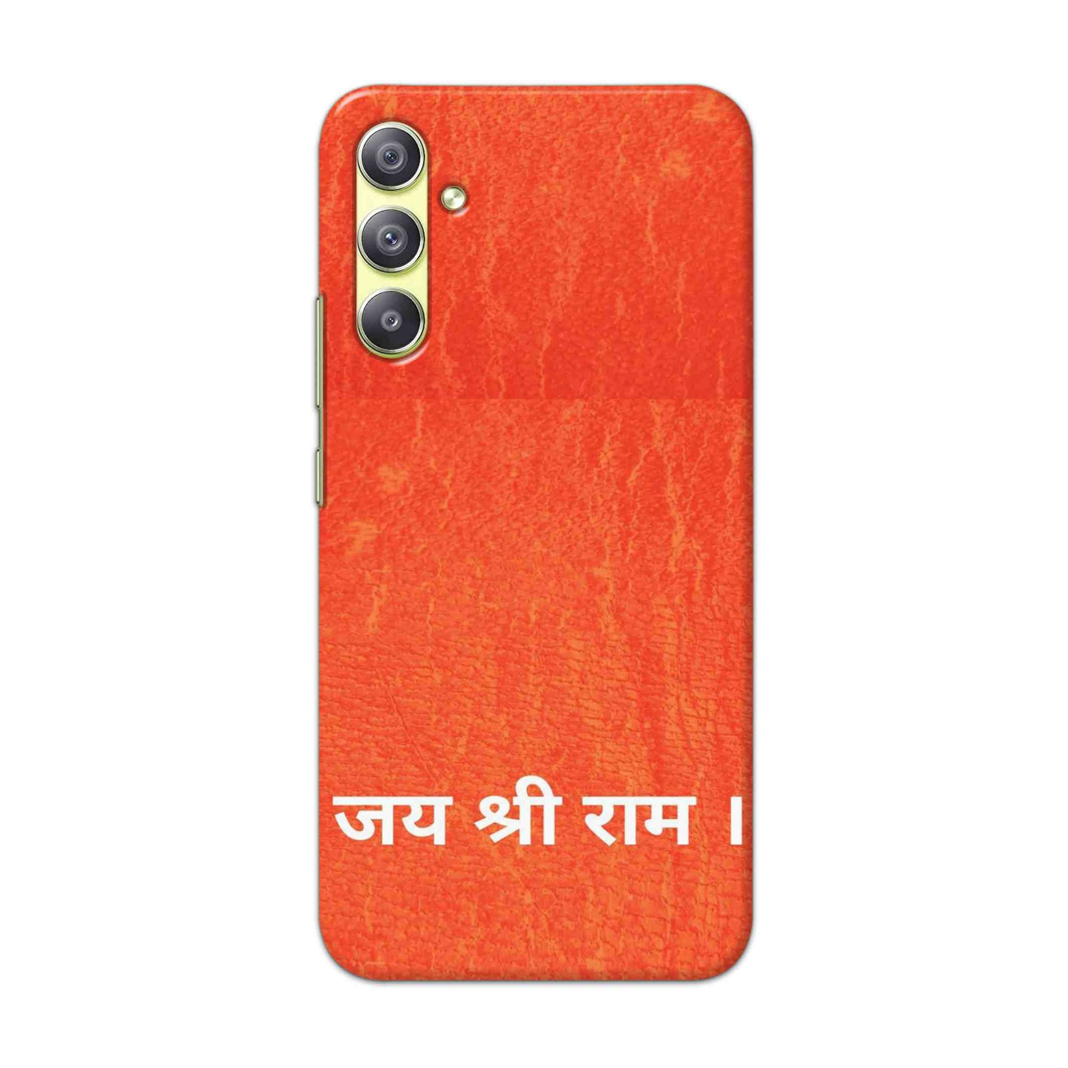 Buy Jai Shree Ram Hard Back Mobile Phone Case Cover For Samsung Galaxy A34 5G Online