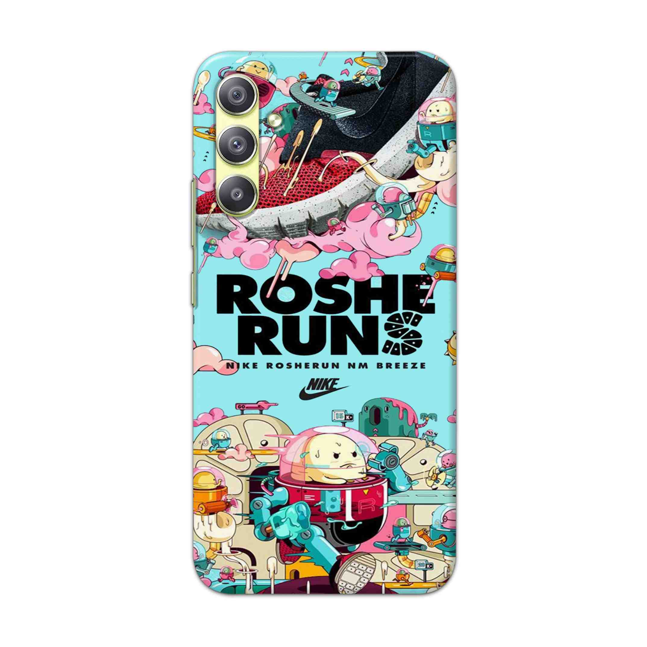 Buy Roshe Runs Hard Back Mobile Phone Case Cover For Samsung Galaxy A34 5G Online