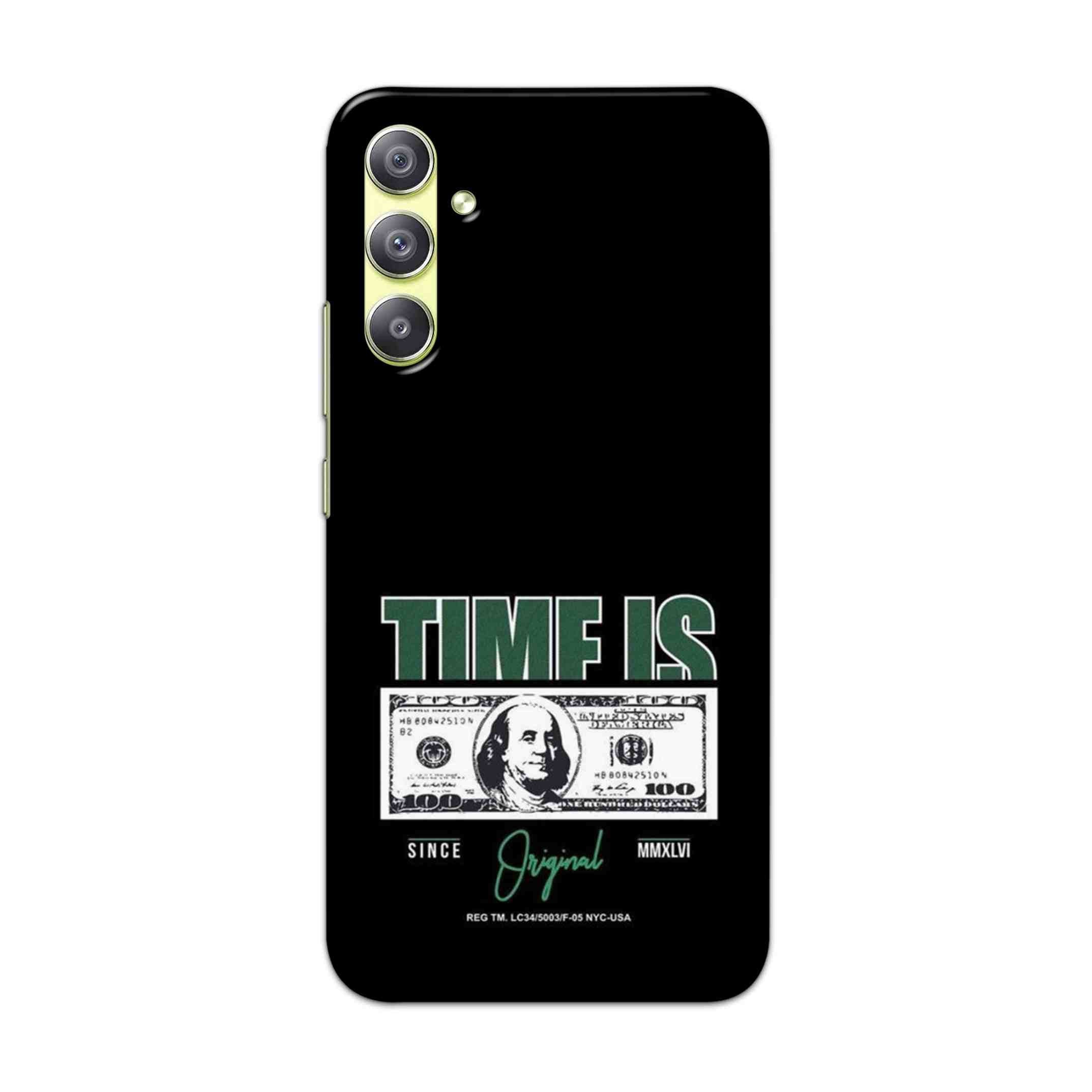 Buy Time Is Money Hard Back Mobile Phone Case Cover For Samsung Galaxy A34 5G Online