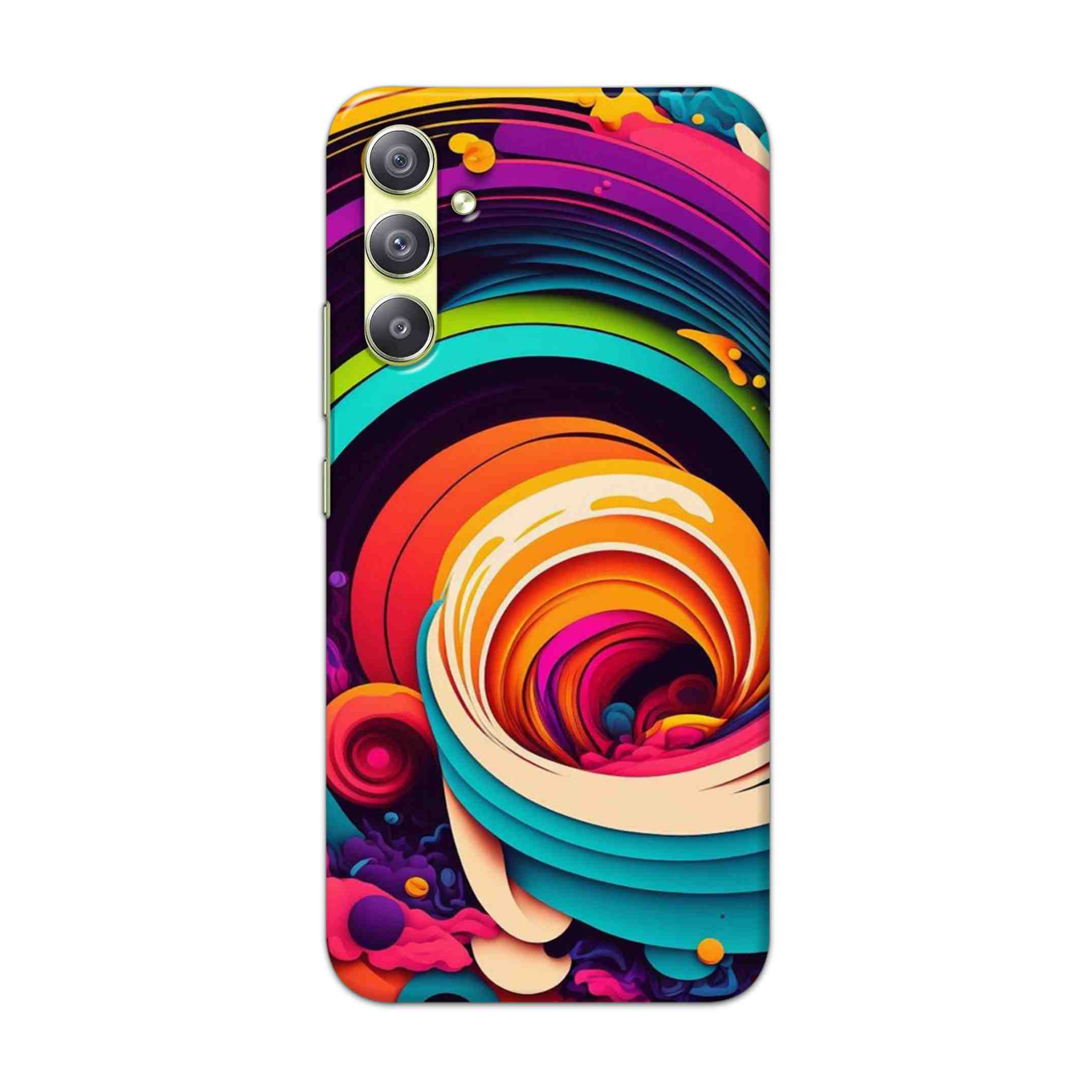 Buy Colour Circle Hard Back Mobile Phone Case Cover For Samsung Galaxy A34 5G Online