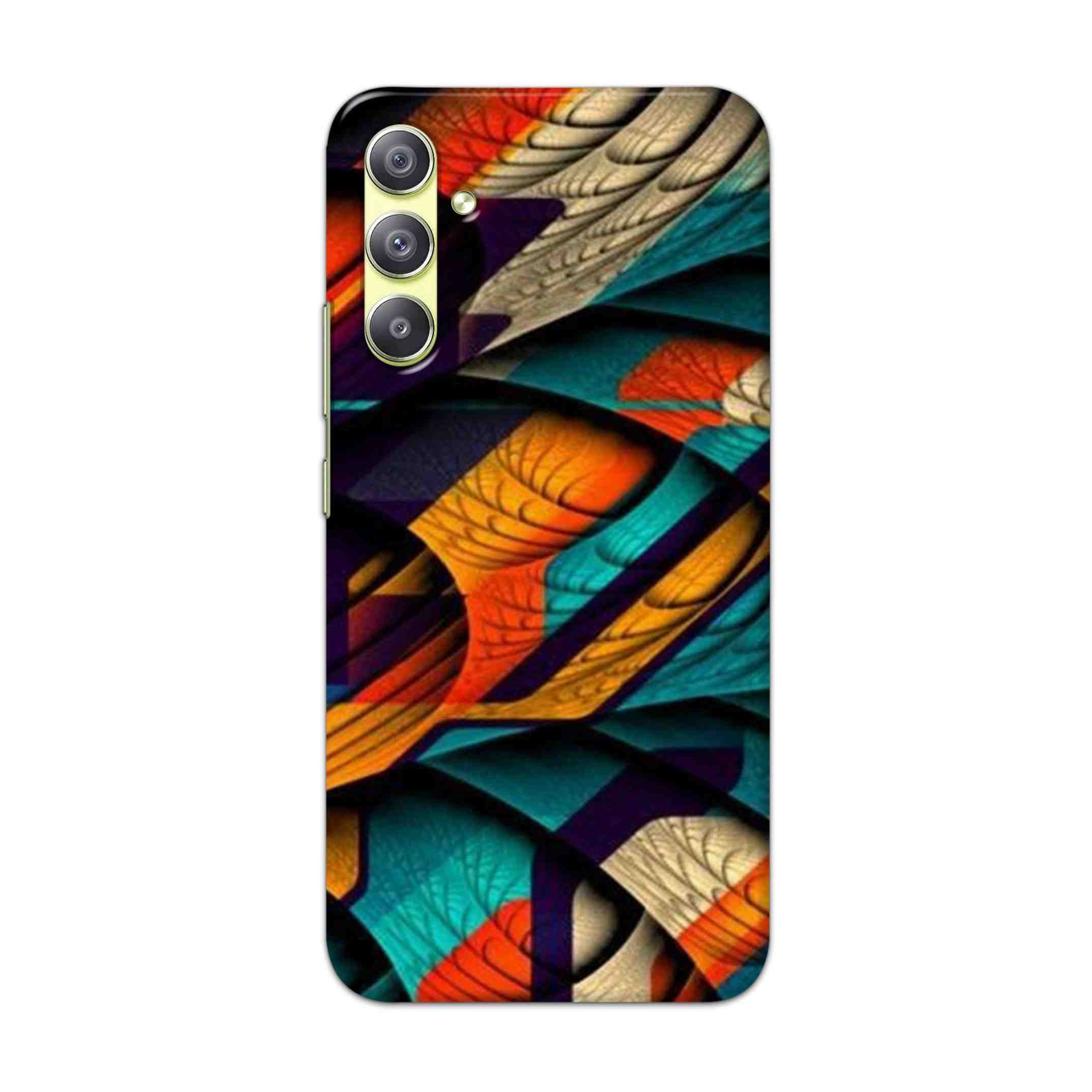 Buy Colour Abstract Hard Back Mobile Phone Case Cover For Samsung Galaxy A34 5G Online