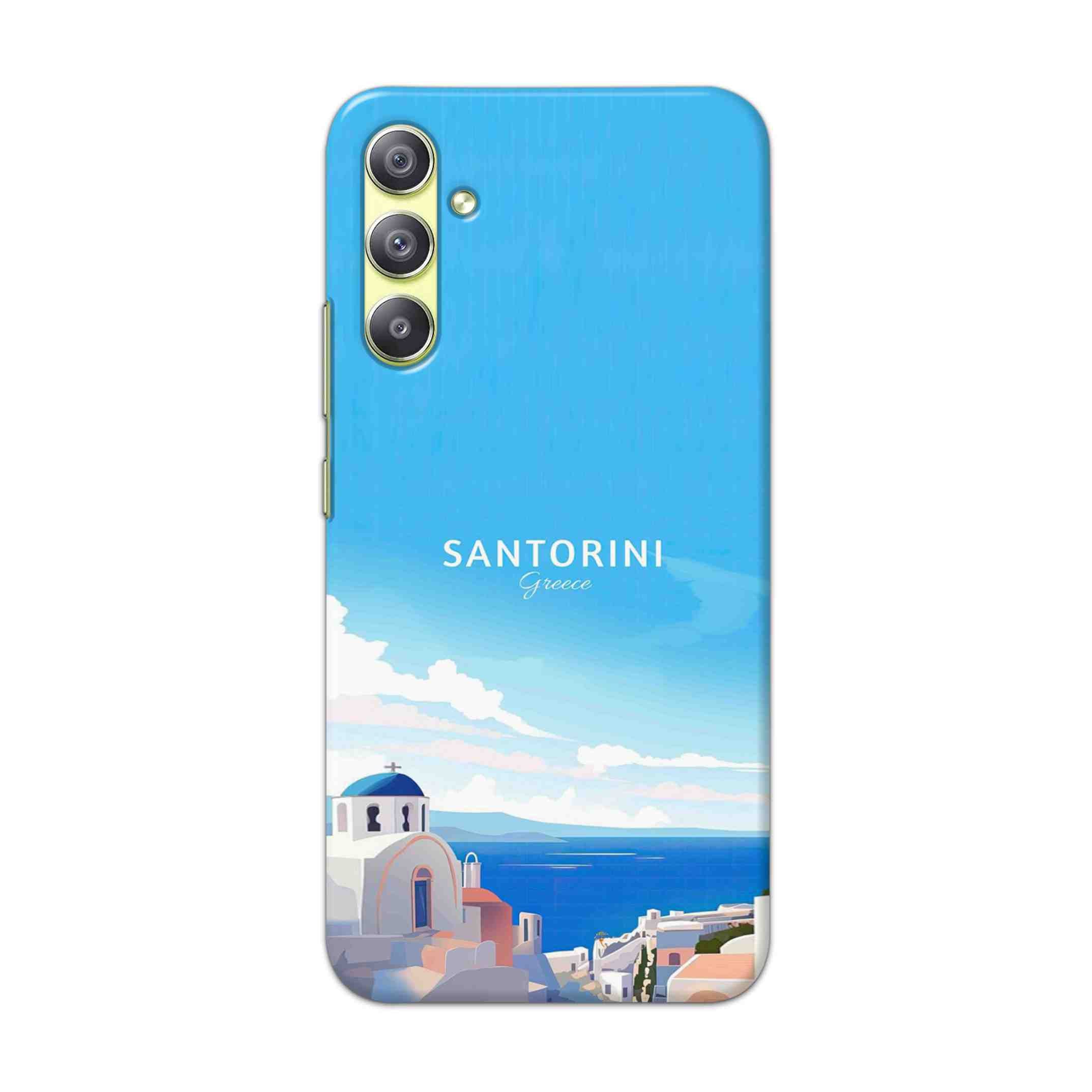 Buy Santorini Hard Back Mobile Phone Case Cover For Samsung Galaxy A34 5G Online