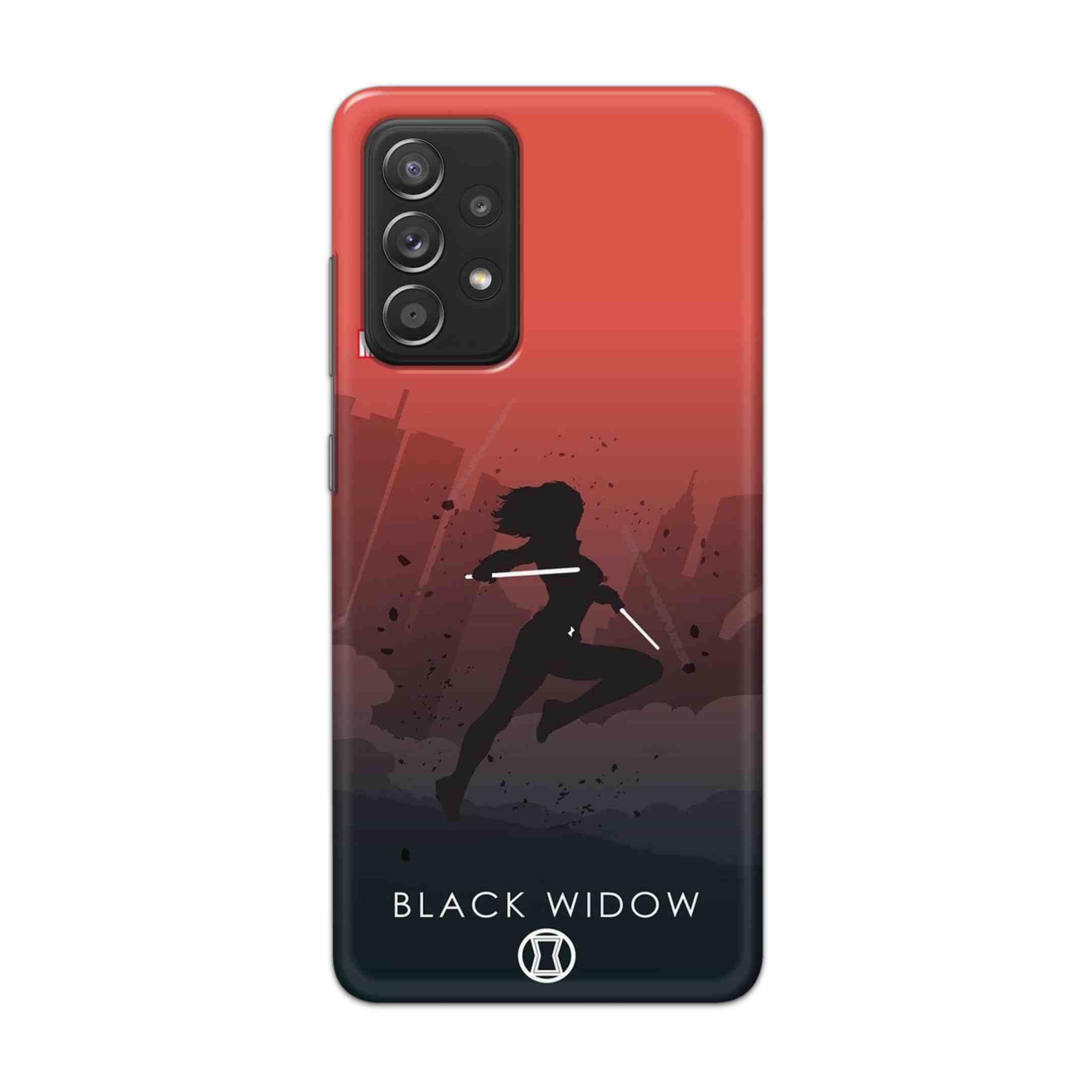 Buy Black Widow Hard Back Mobile Phone Case Cover For Samsung Galaxy A52 Online