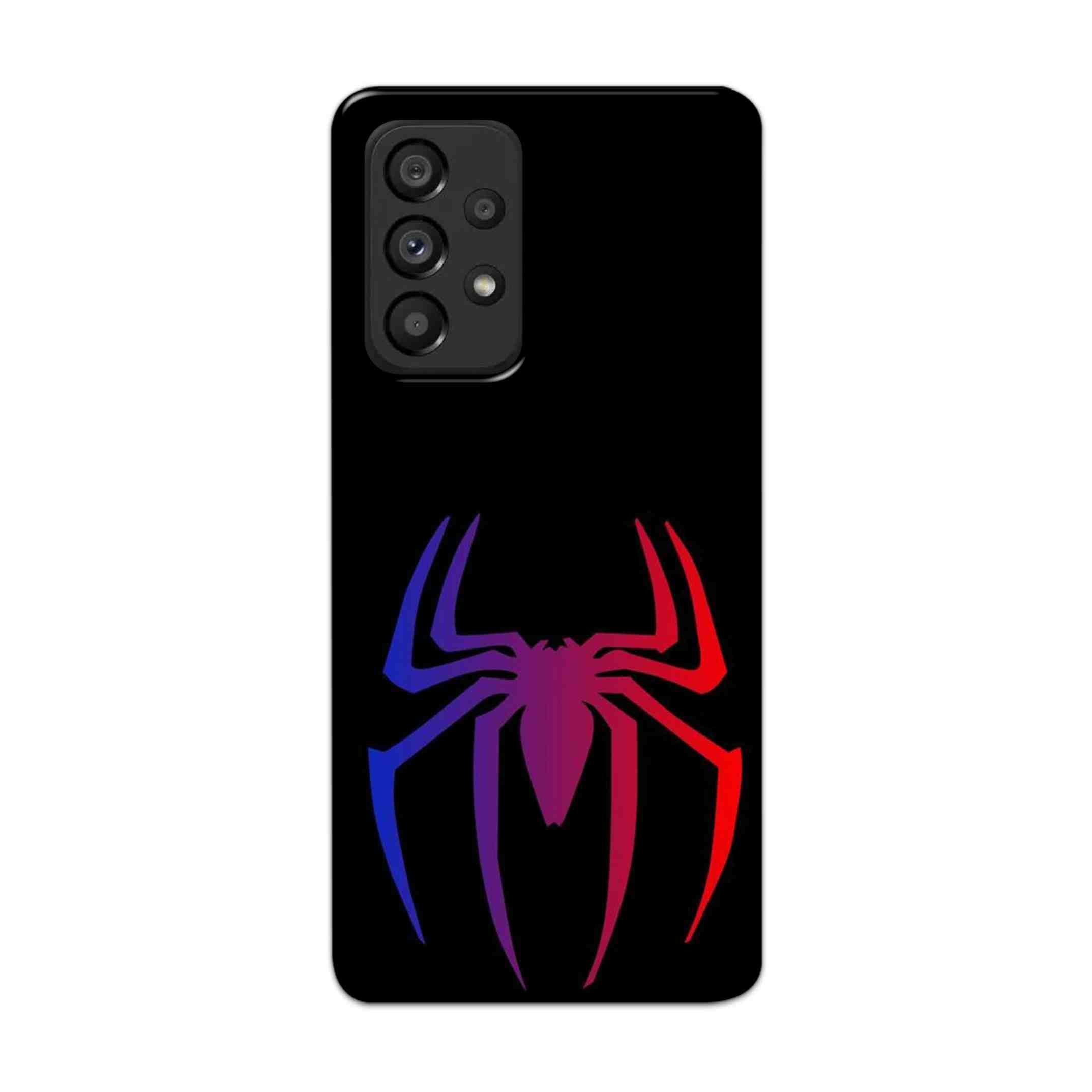 Buy Neon Spiderman Logo Hard Back Mobile Phone Case Cover For Samsung Galaxy A53 5G Online