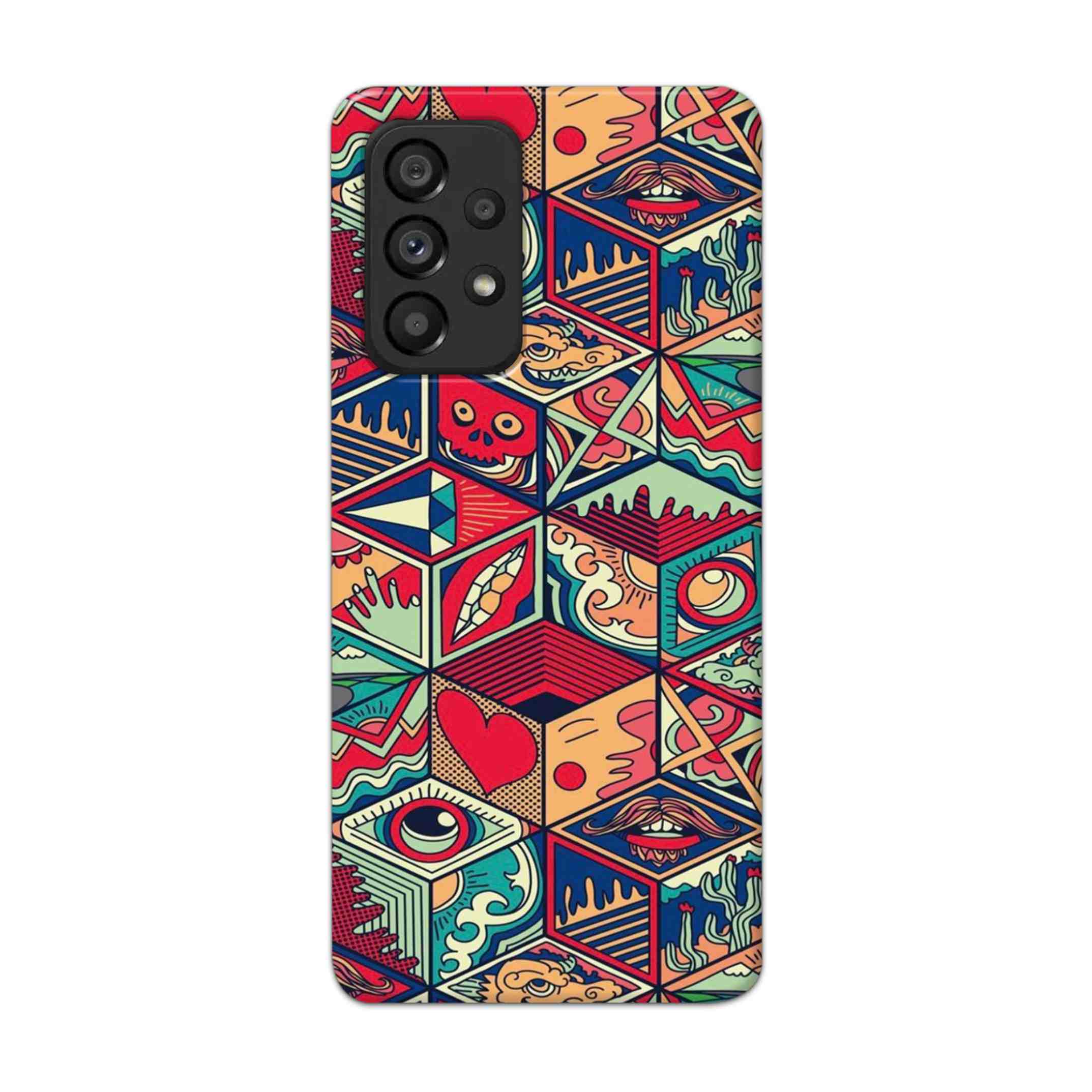 Buy Face Mandala Hard Back Mobile Phone Case Cover For Samsung Galaxy A53 5G Online