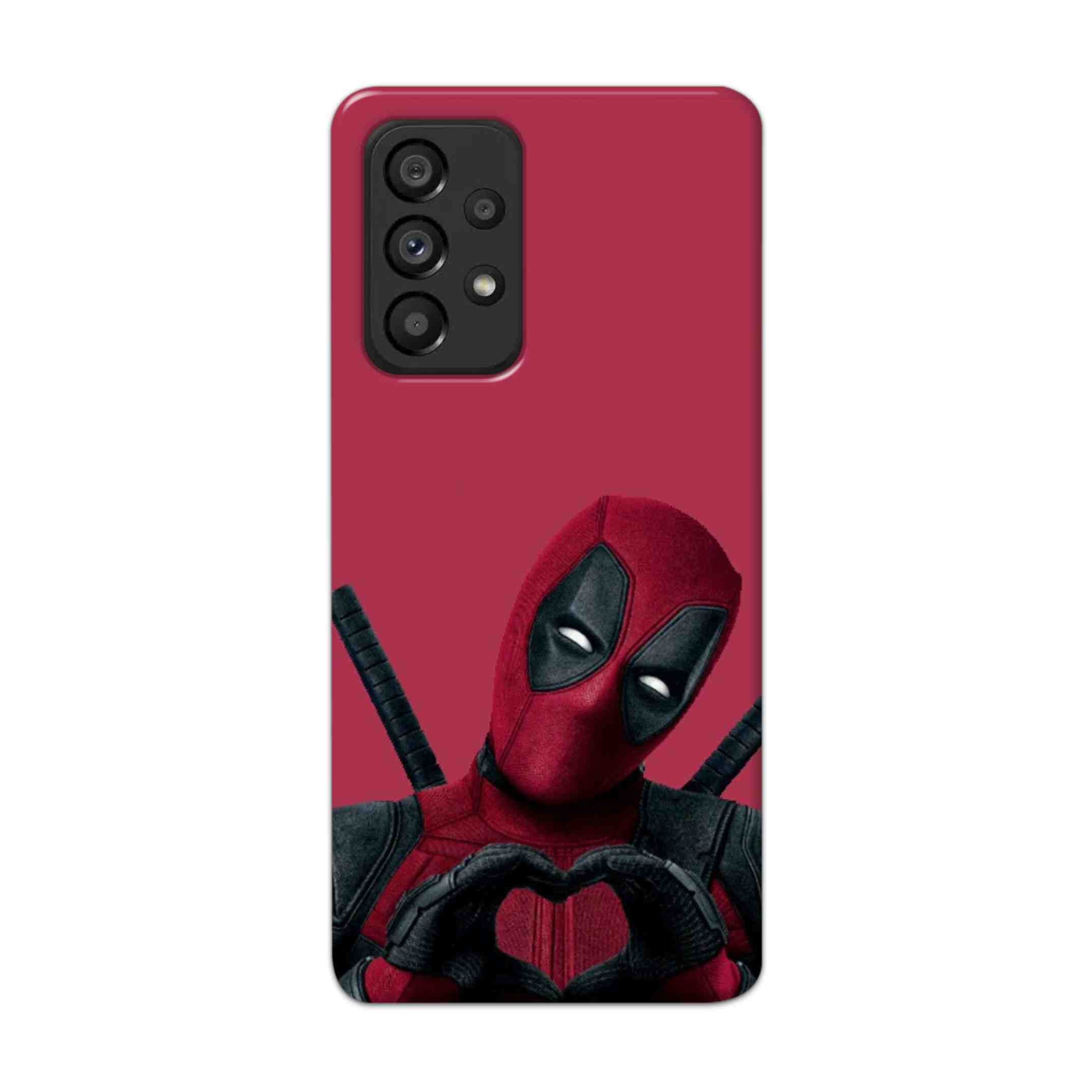 Buy Deadpool Heart Hard Back Mobile Phone Case Cover For Samsung Galaxy A53 5G Online