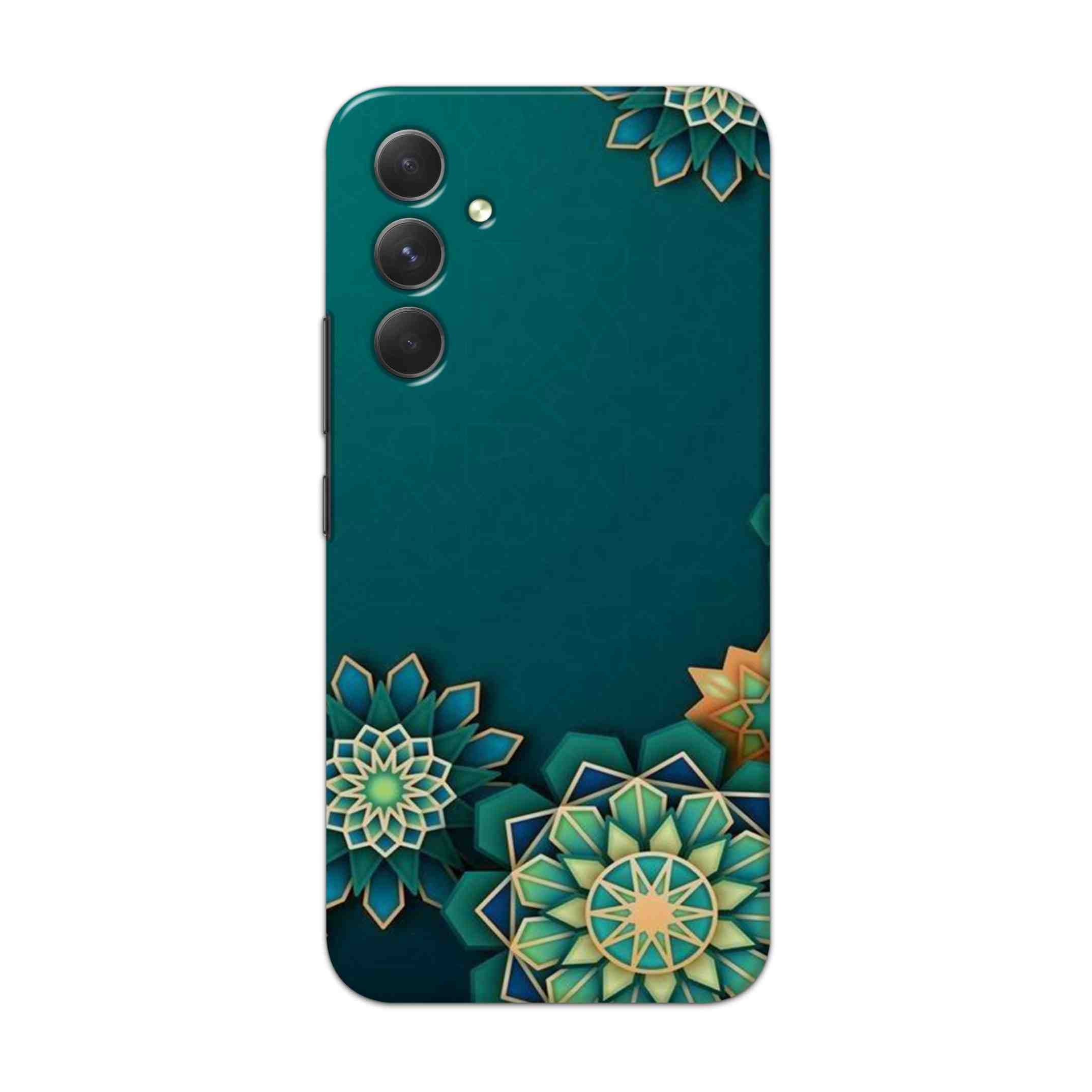Buy Green Flower Hard Back Mobile Phone Case Cover For Samsung Galaxy A54 5G Online
