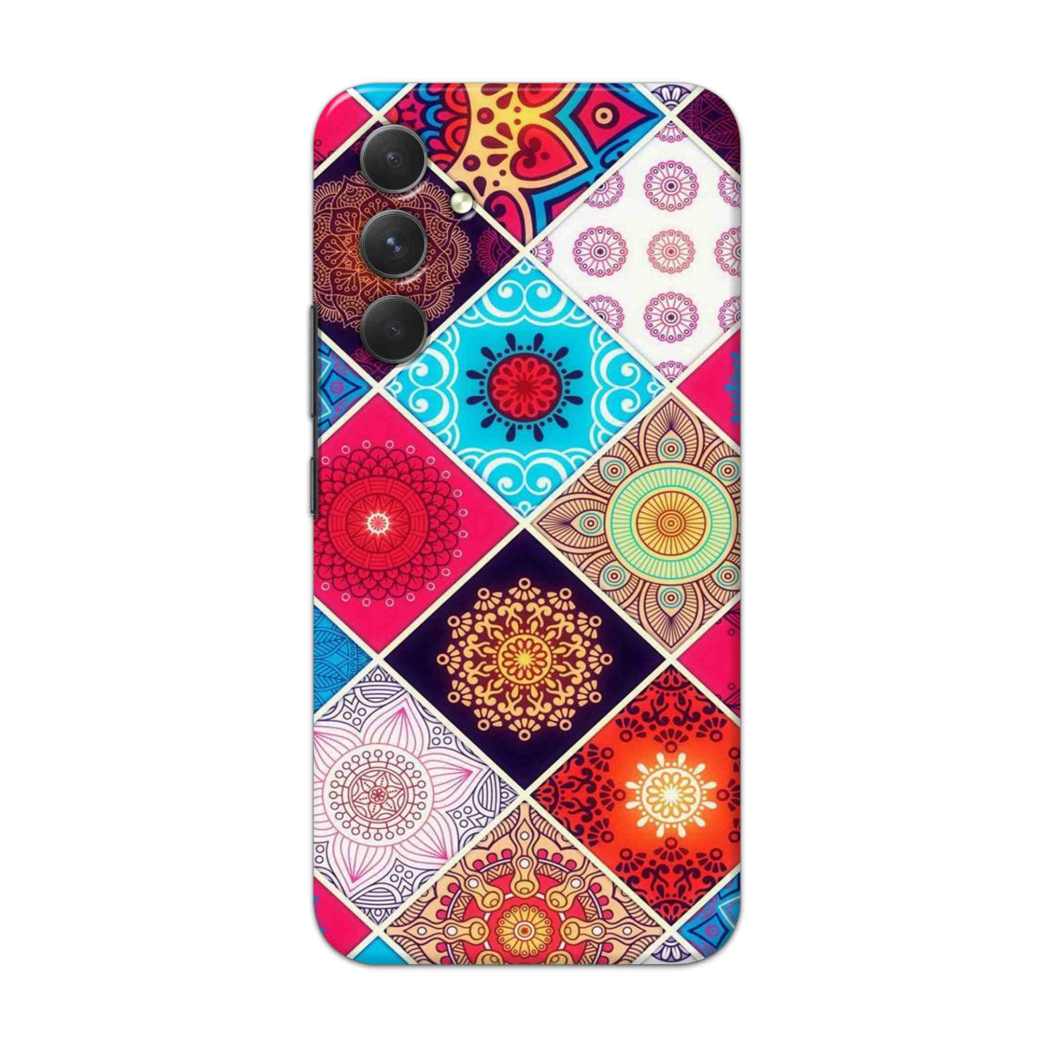 Buy Rainbow Mandala Hard Back Mobile Phone Case Cover For Samsung Galaxy A54 5G Online