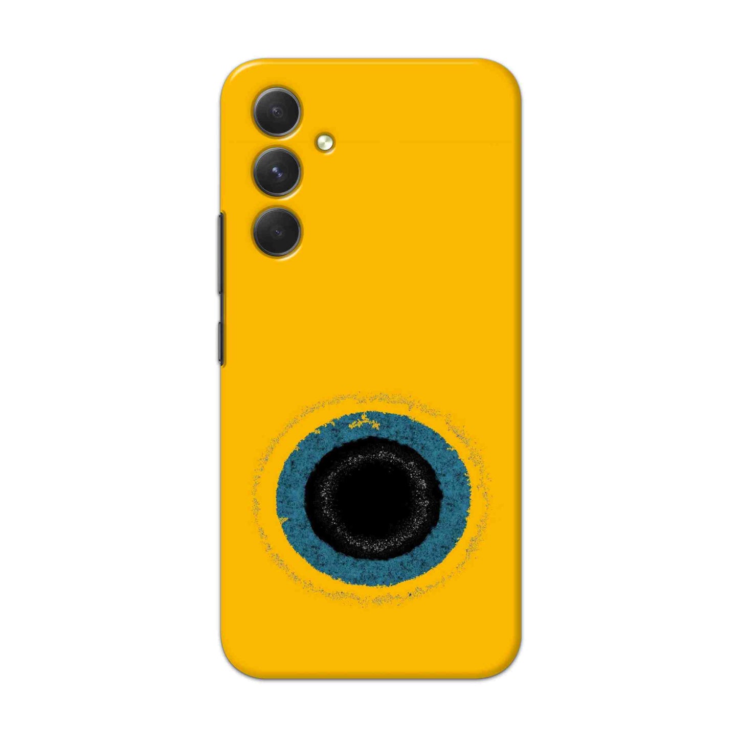 Buy Dark Hole With Yellow Background Hard Back Mobile Phone Case Cover For Samsung Galaxy A54 5G Online