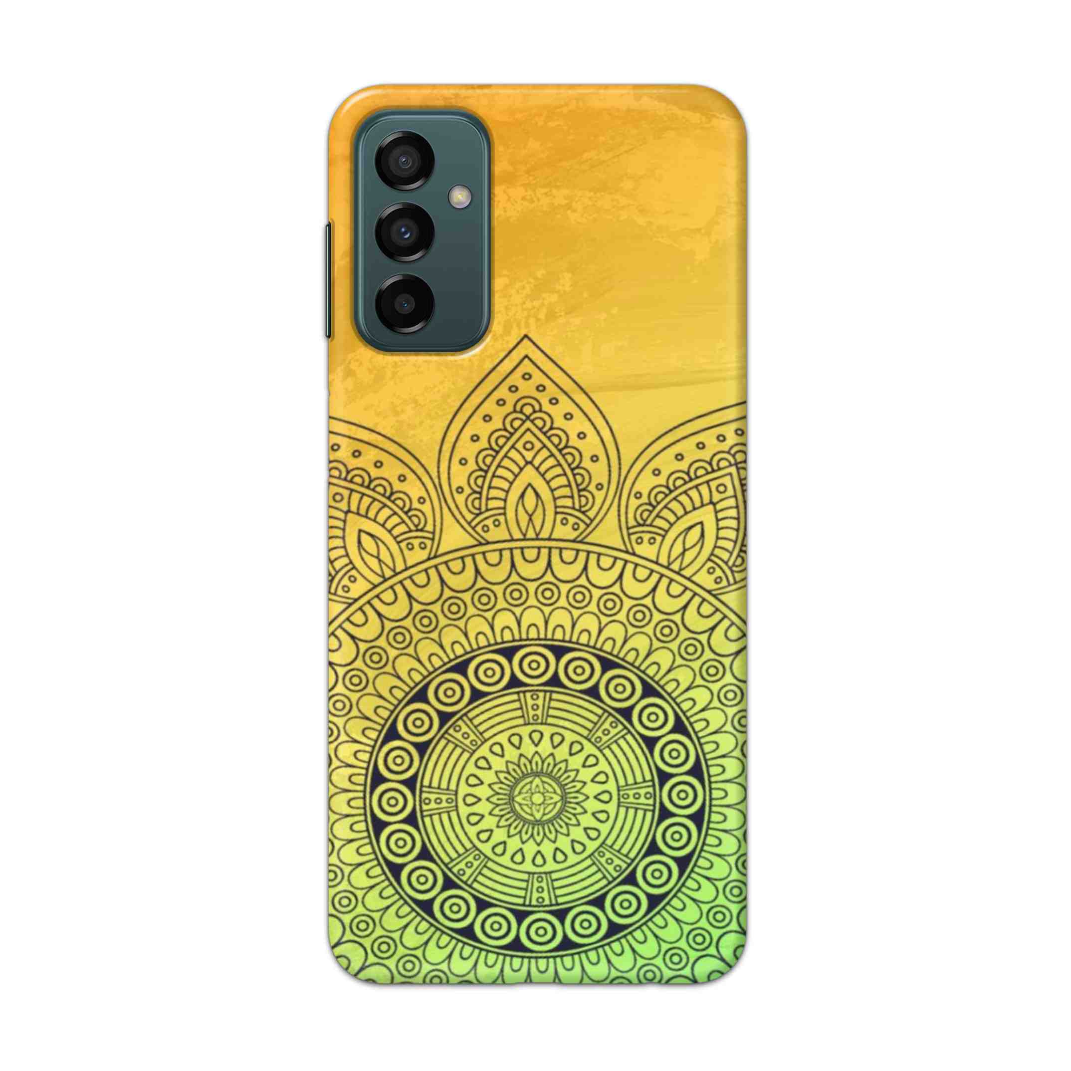 Buy Yellow Rangoli Hard Back Mobile Phone Case Cover For Samsung Galaxy F23 Online