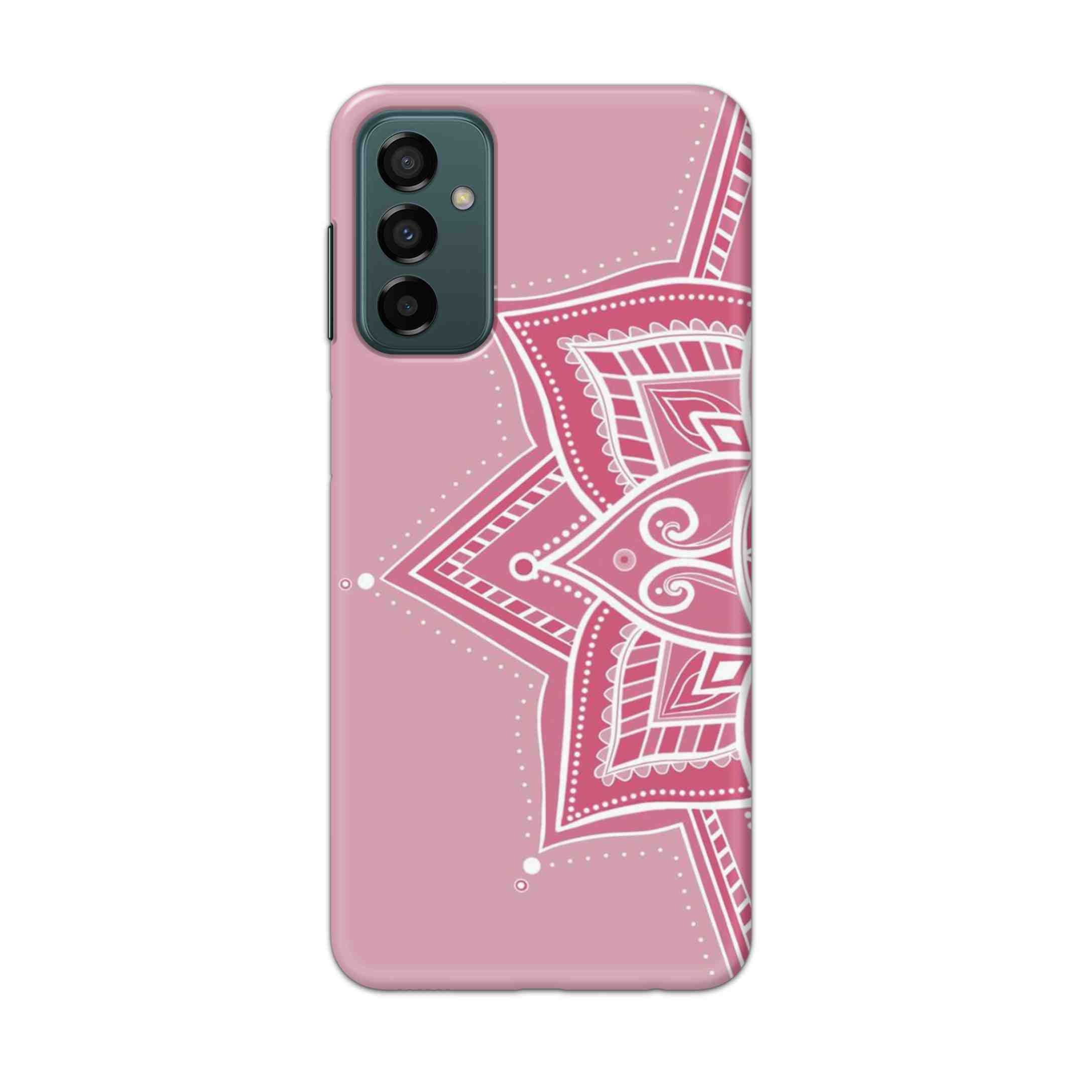 Buy Pink Rangoli Hard Back Mobile Phone Case Cover For Samsung Galaxy F23 Online