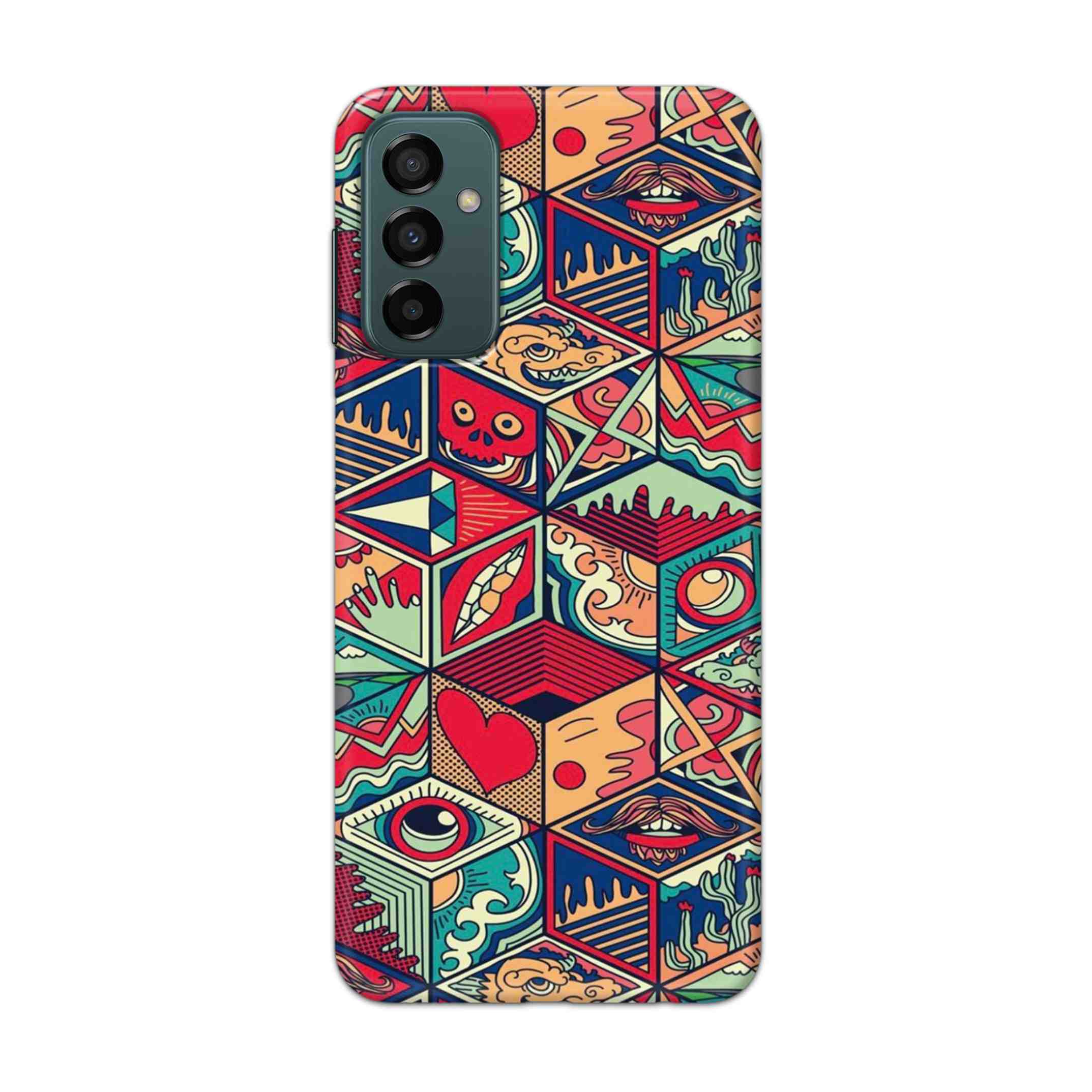 Buy Face Mandala Hard Back Mobile Phone Case Cover For Samsung Galaxy F23 Online