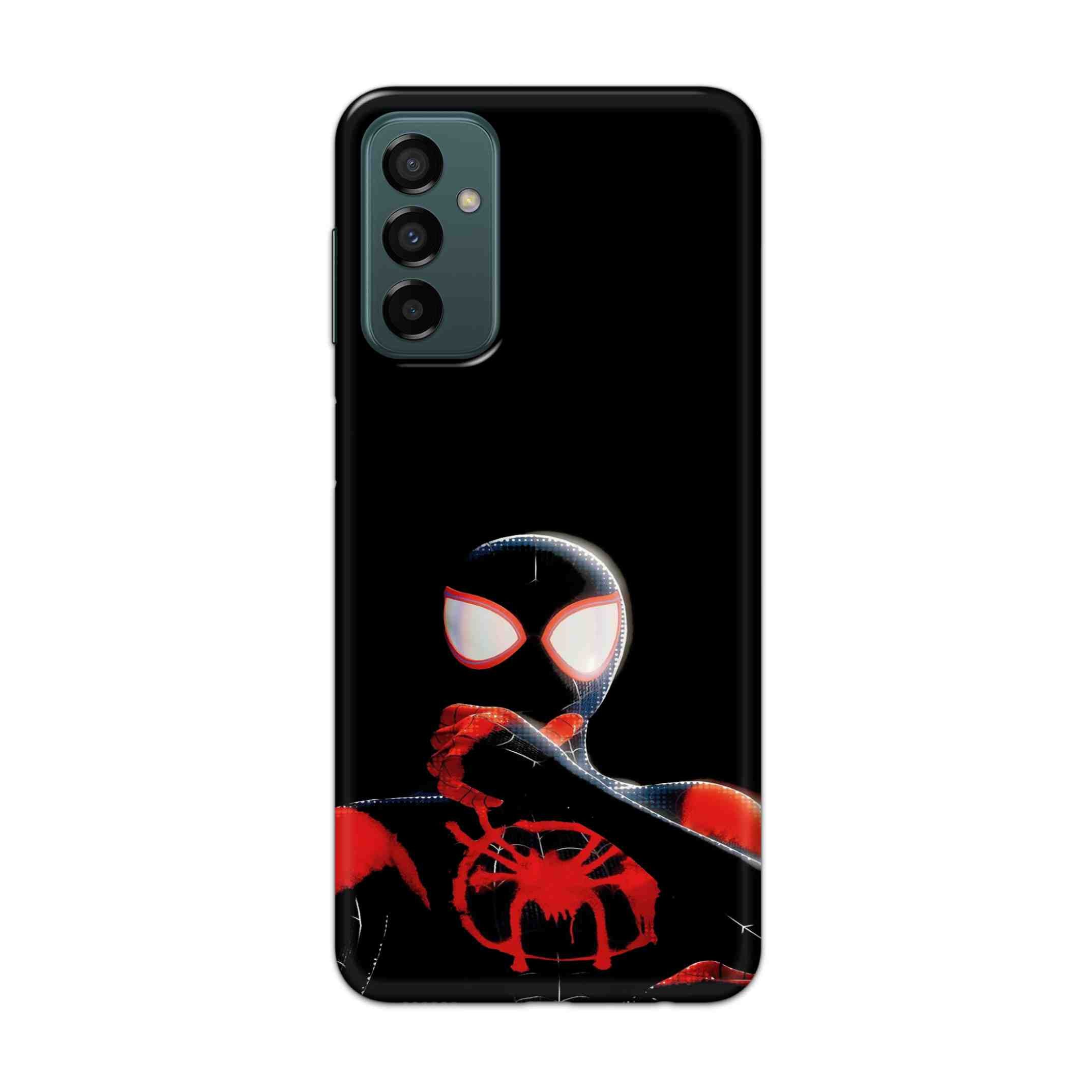 Buy Black Spiderman Hard Back Mobile Phone Case Cover For Samsung Galaxy F23 Online