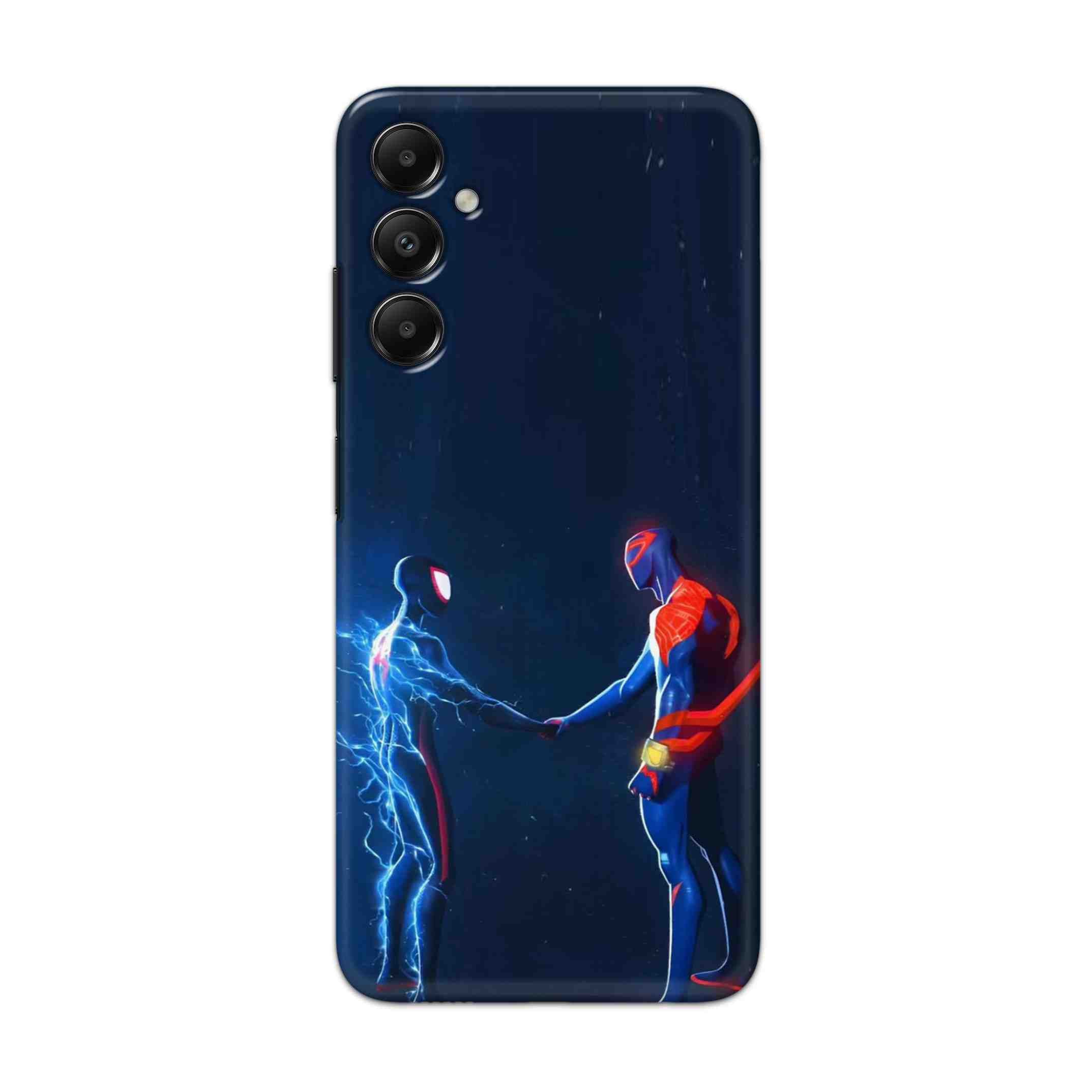 Buy Miles Morales Meet With Spiderman Hard Back Mobile Phone Case/Cover For Samsung Galaxy F34 5G Online