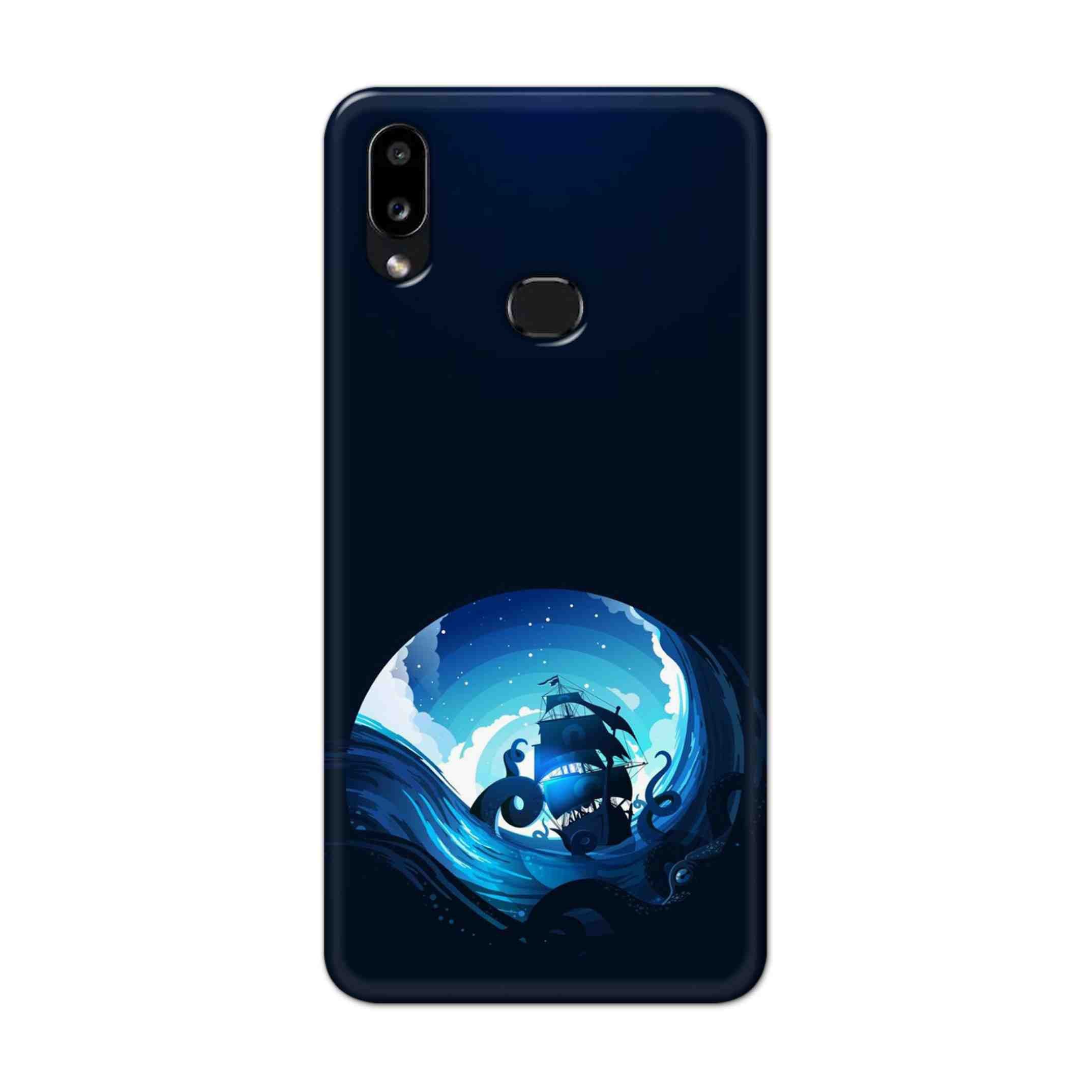 Buy Blue Sea Ship Hard Back Mobile Phone Case Cover For Samsung Galaxy M01s Online