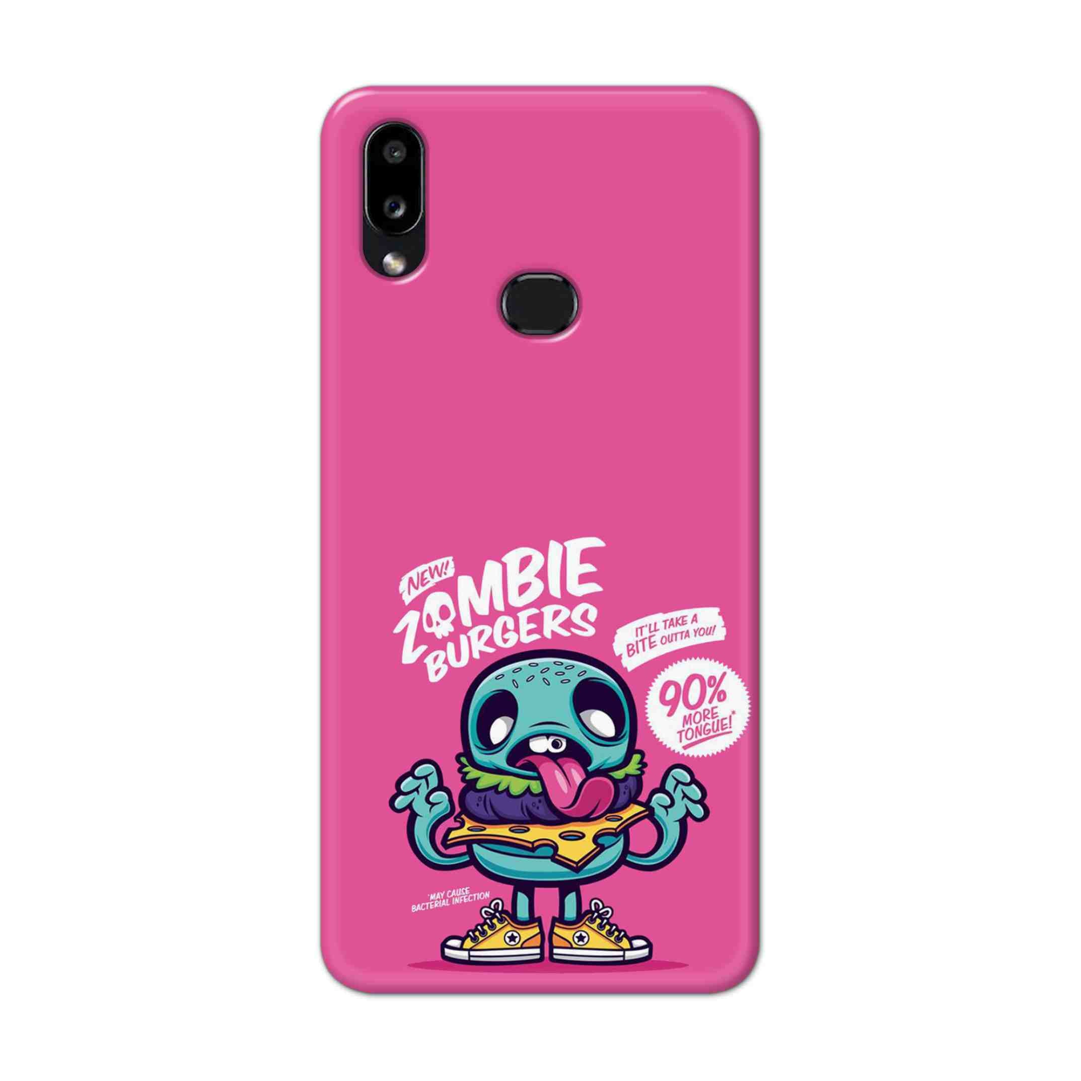 Buy New Zombie Burgers Hard Back Mobile Phone Case Cover For Samsung Galaxy M01s Online