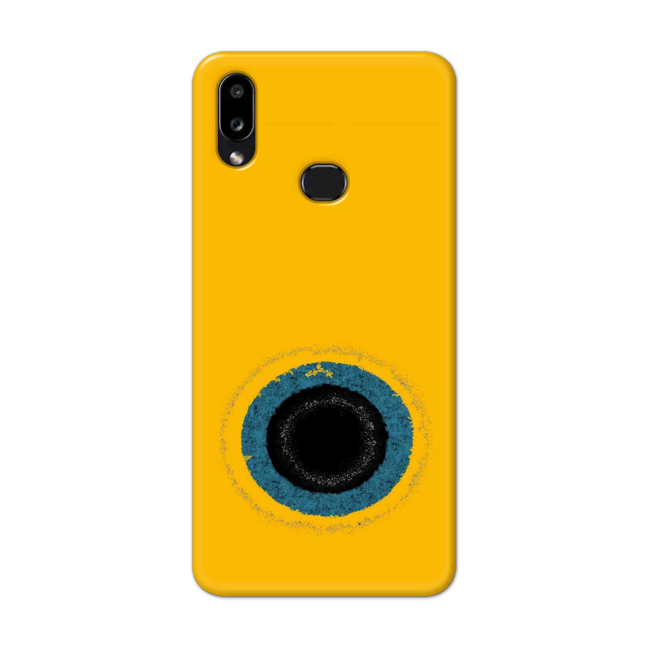Buy Dark Hole With Yellow Background Hard Back Mobile Phone Case Cover For Samsung Galaxy M01s Online