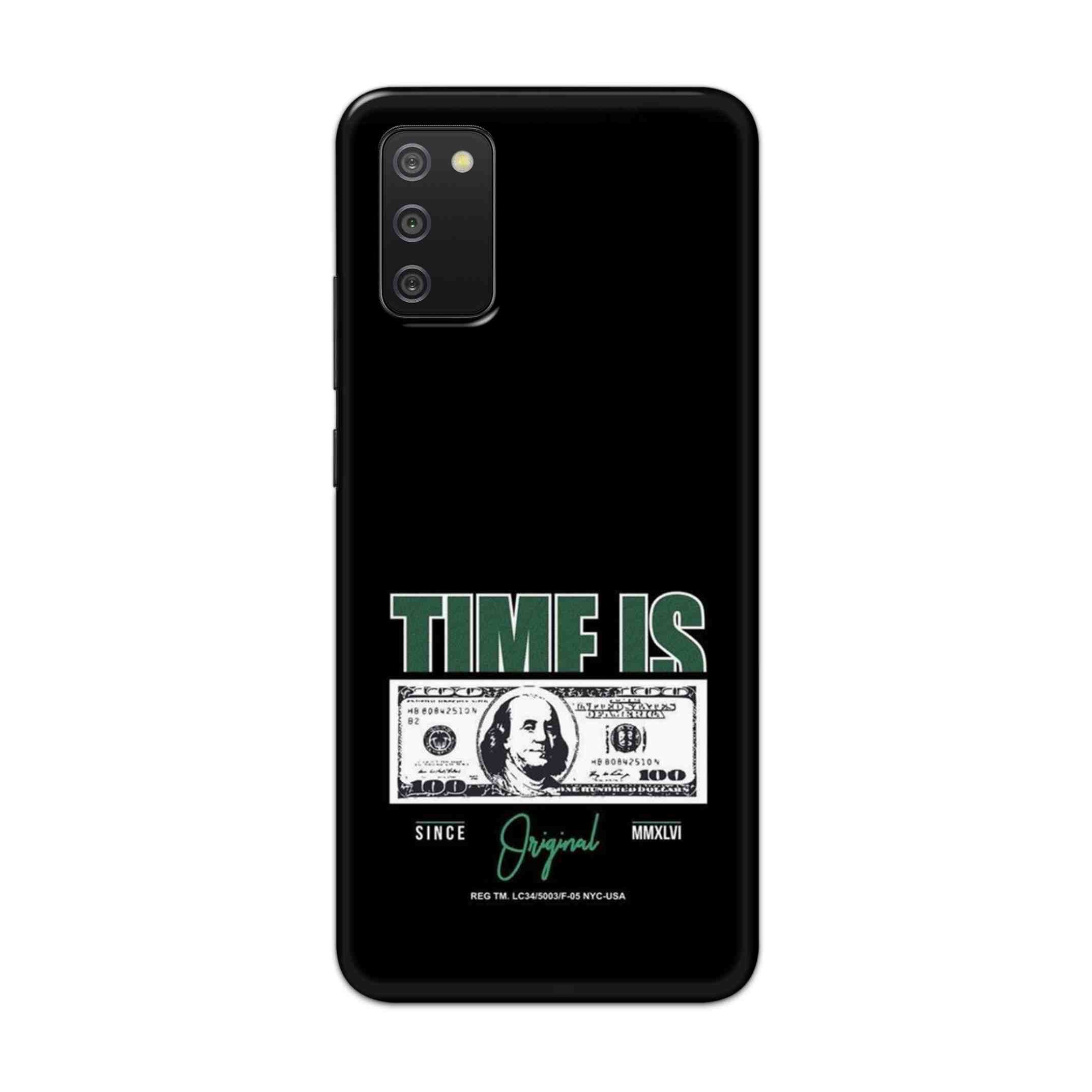 Buy Time Is Money Hard Back Mobile Phone Case Cover For Samsung Galaxy M02s Online