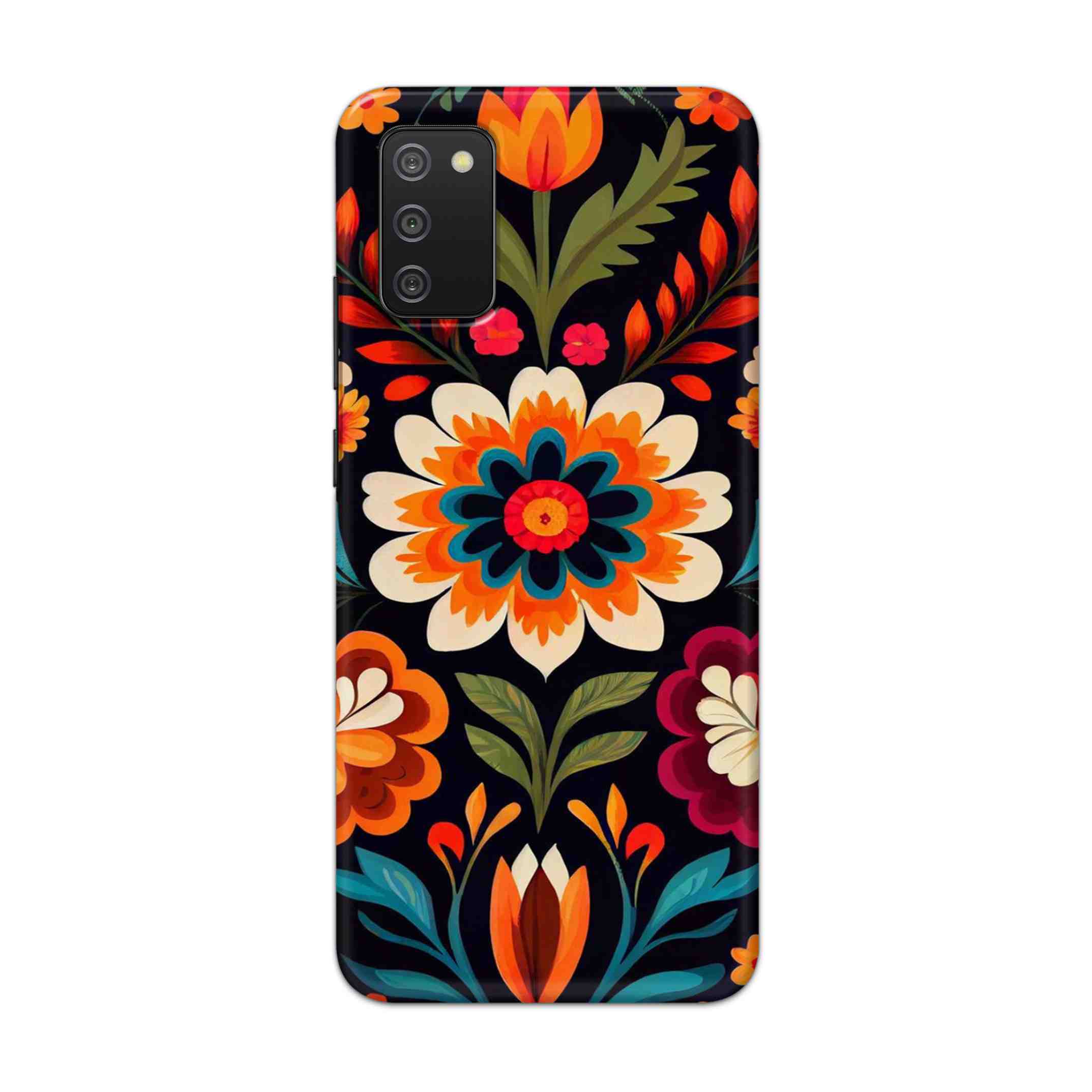 Buy Flower Hard Back Mobile Phone Case Cover For Samsung Galaxy M02s Online