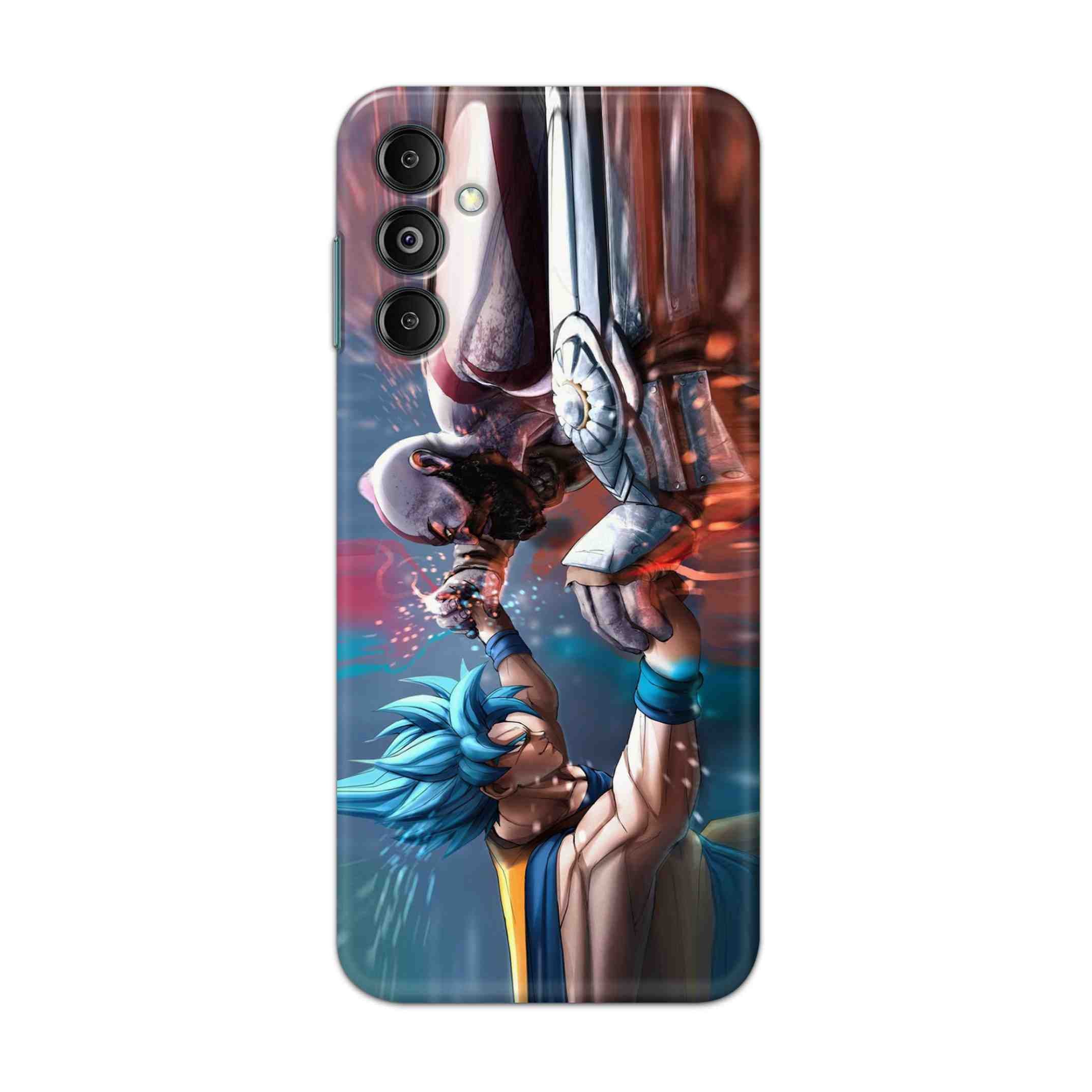 Buy Goku Vs Kratos Hard Back Mobile Phone Case/Cover For Galaxy M14 5G Online